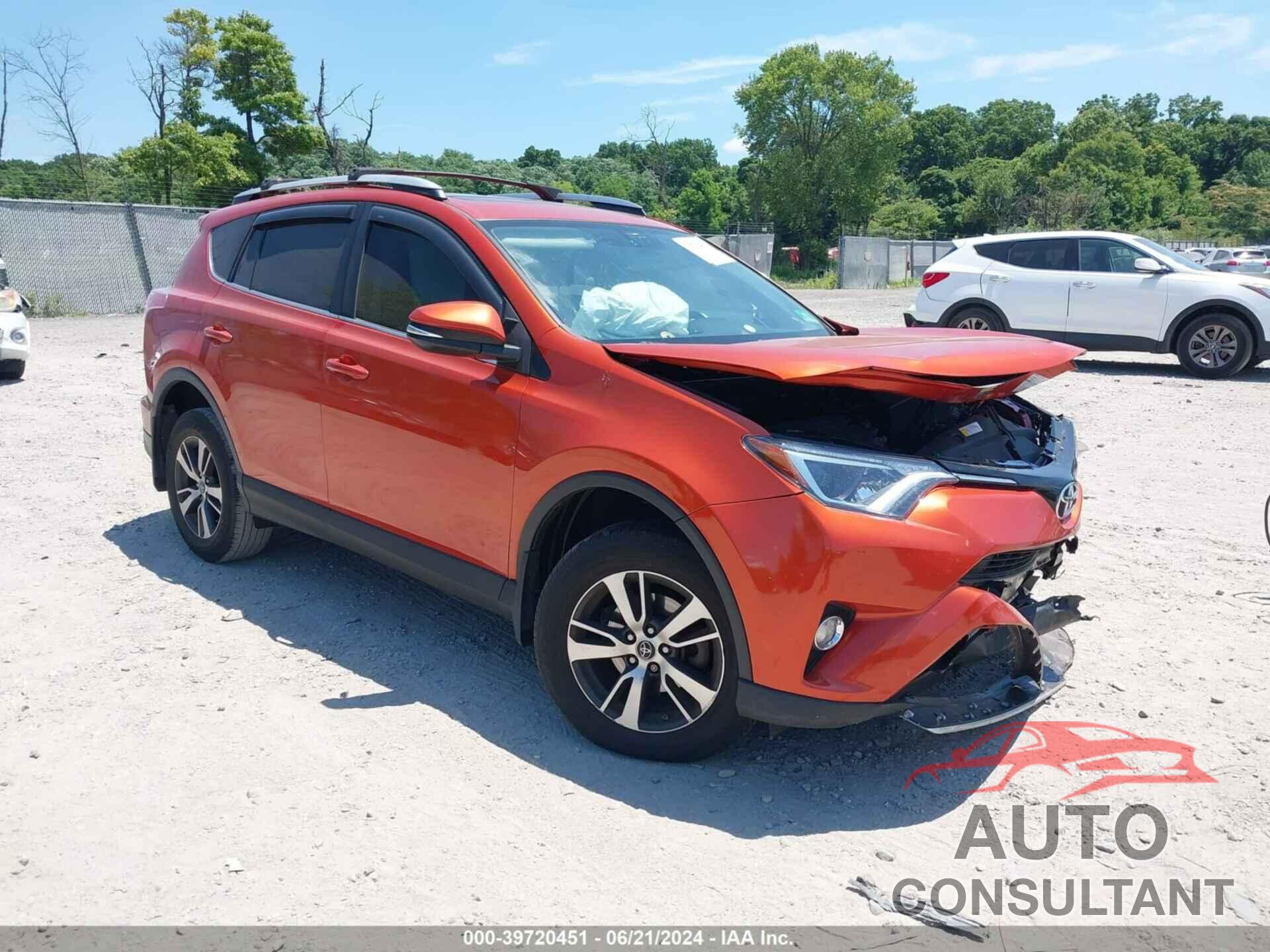 TOYOTA RAV4 2016 - 2T3RFREV5GW486485