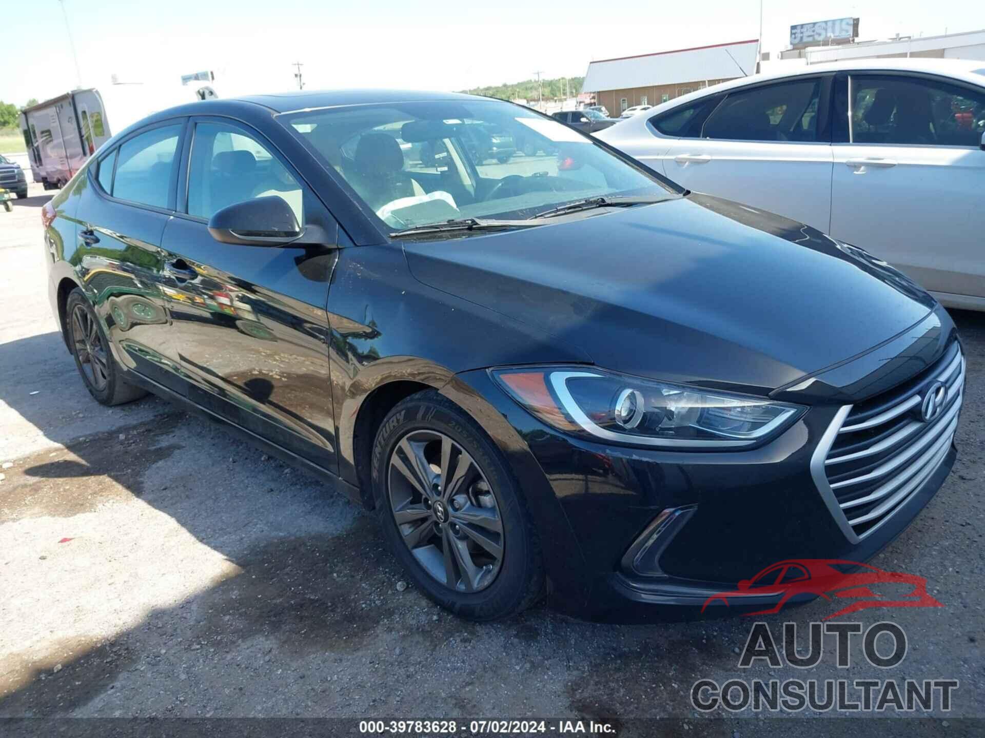 HYUNDAI ELANTRA 2018 - 5NPD84LF5JH287776