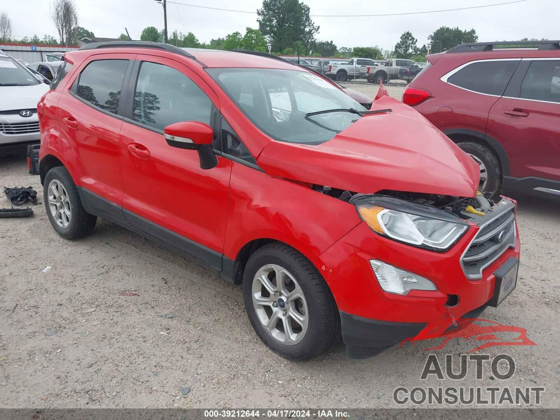 FORD ECOSPORT 2021 - MAJ3S2GE1MC446835