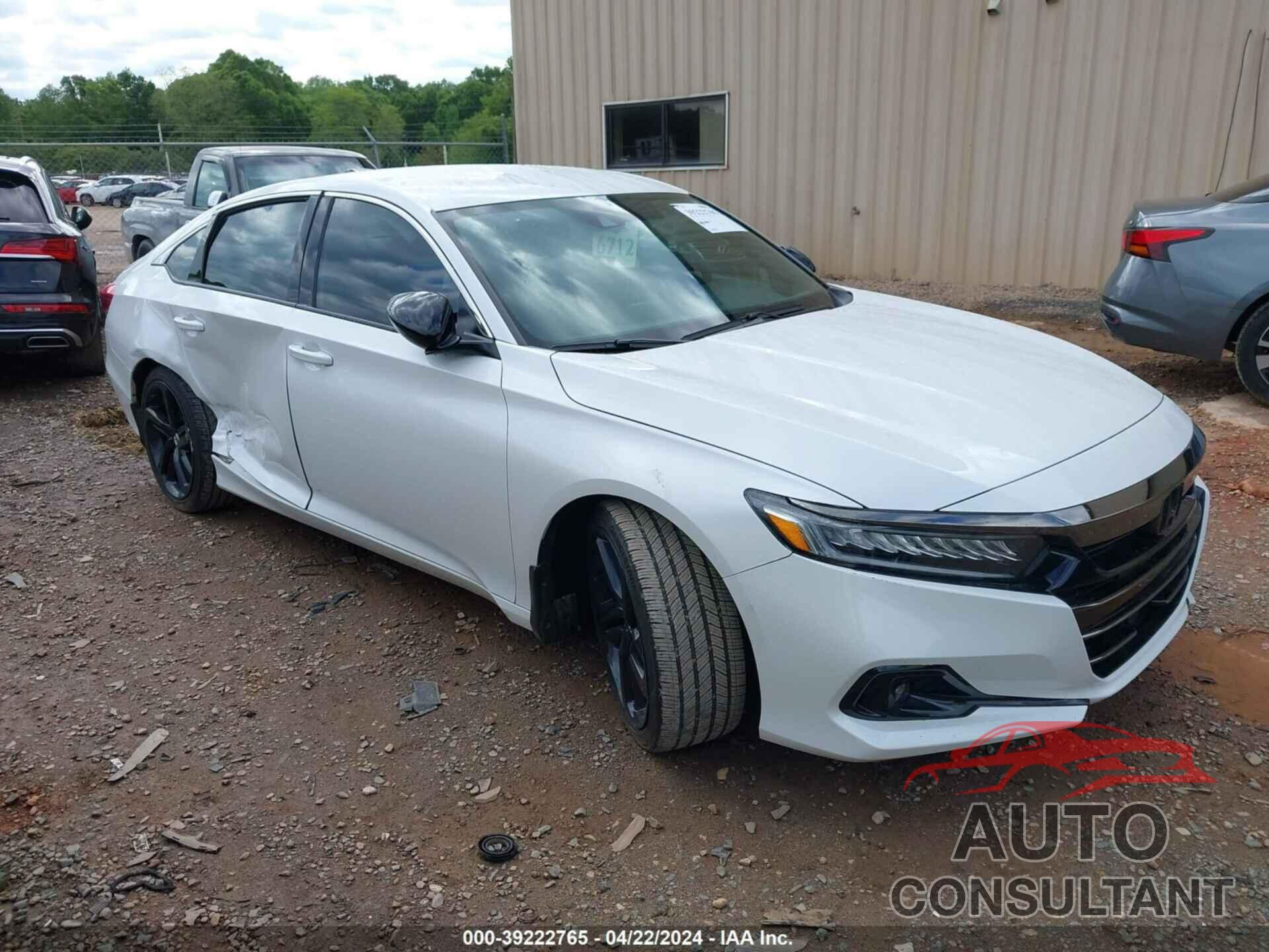HONDA ACCORD 2021 - 1HGCV1F38MA106221