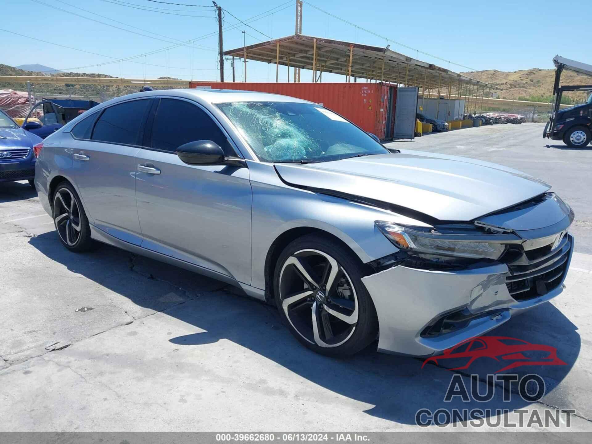 HONDA ACCORD 2021 - 1HGCV2F37MA020937