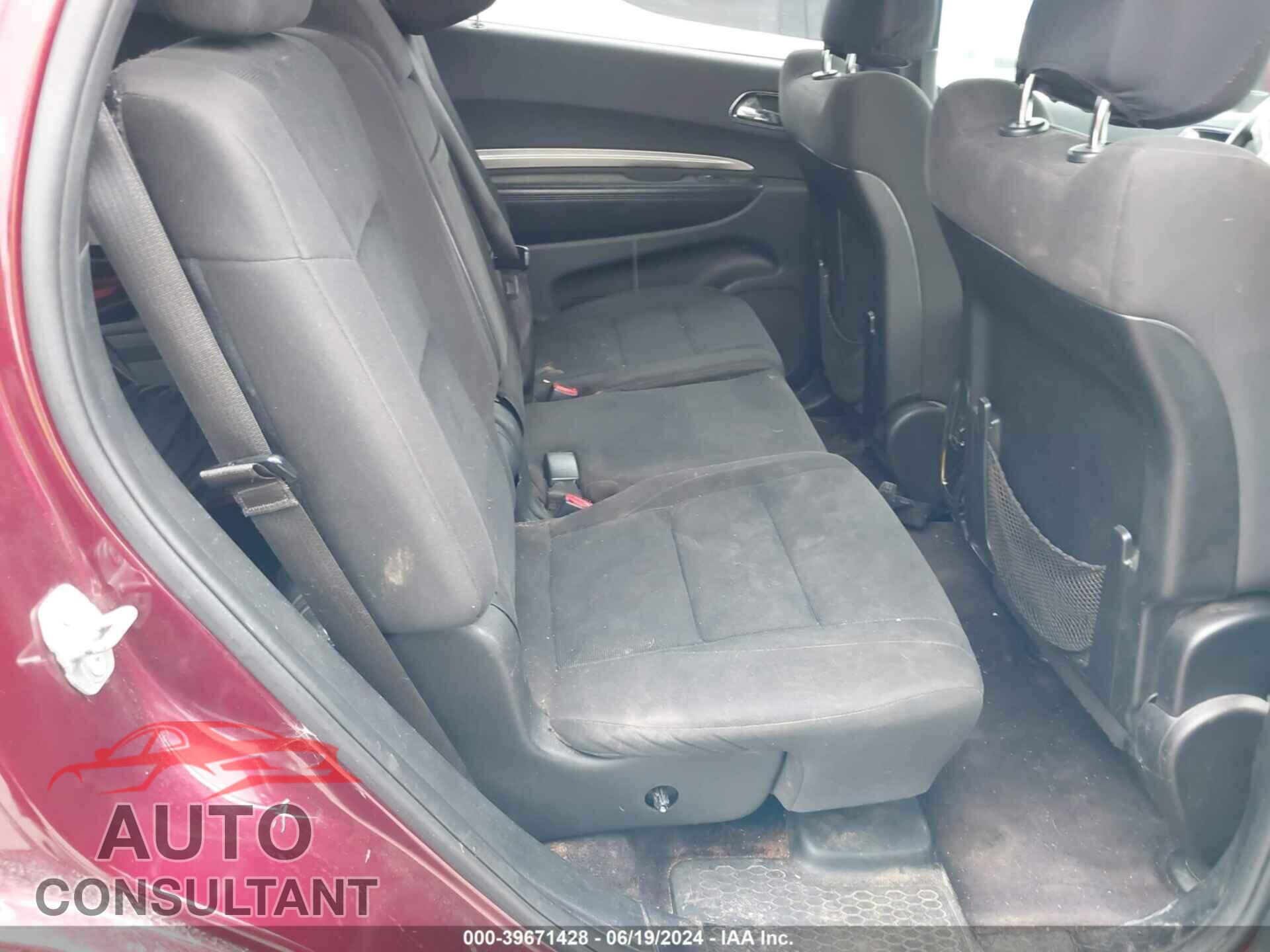 DODGE DURANGO 2017 - 1C4RDHAG1HC747784