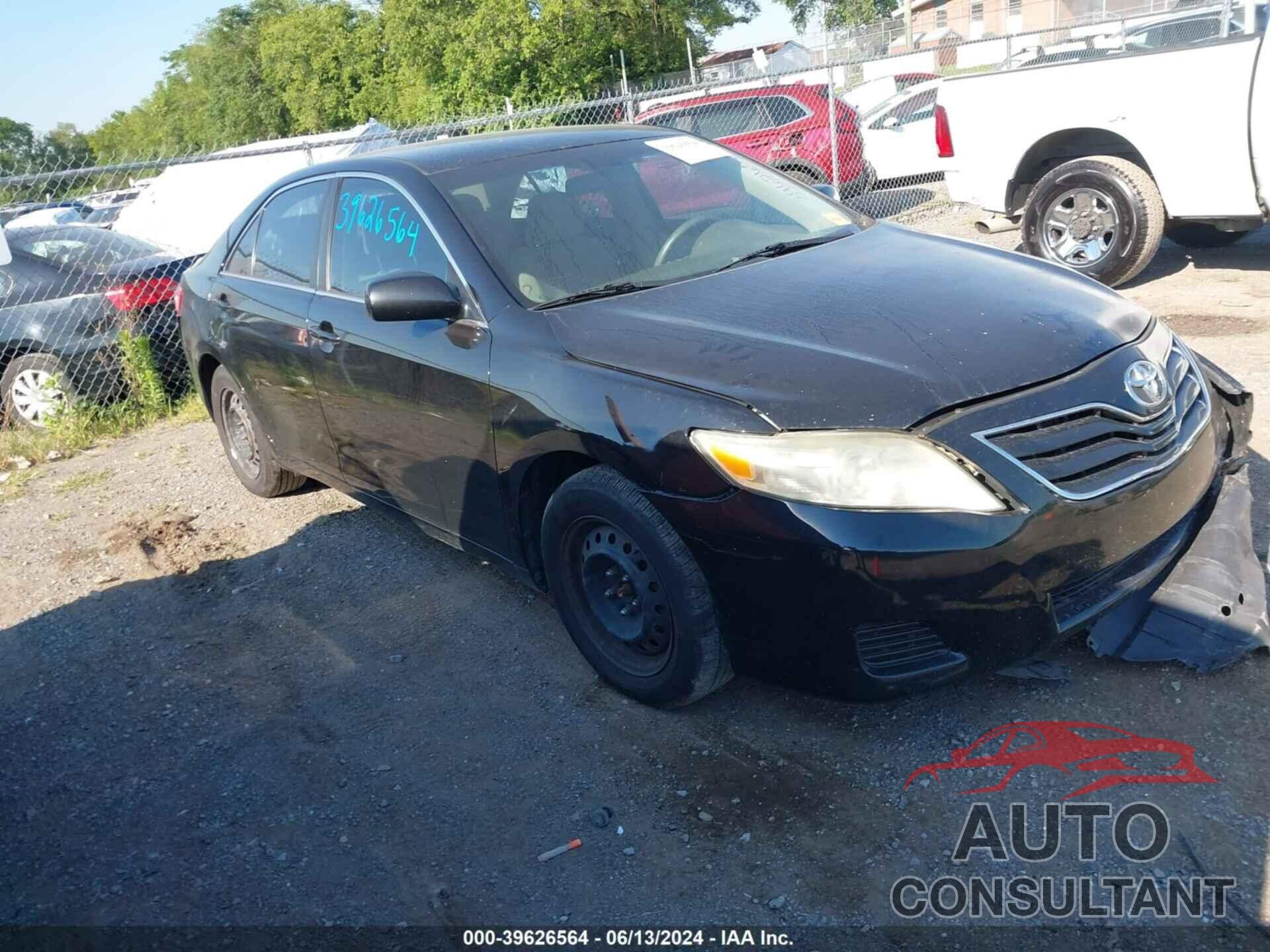 TOYOTA CAMRY 2010 - 4T1BF3EK4AU509422
