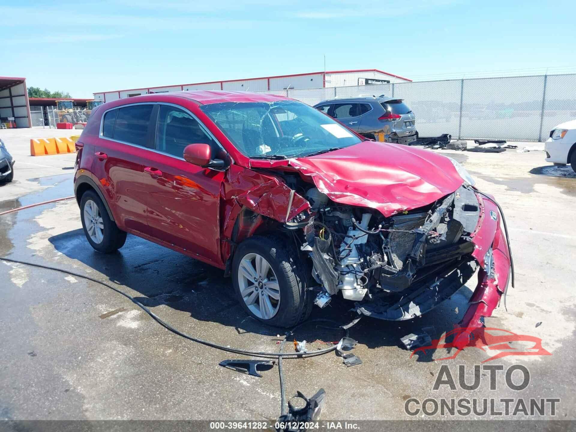 KIA SPORTAGE 2018 - KNDPMCACXJ7344215