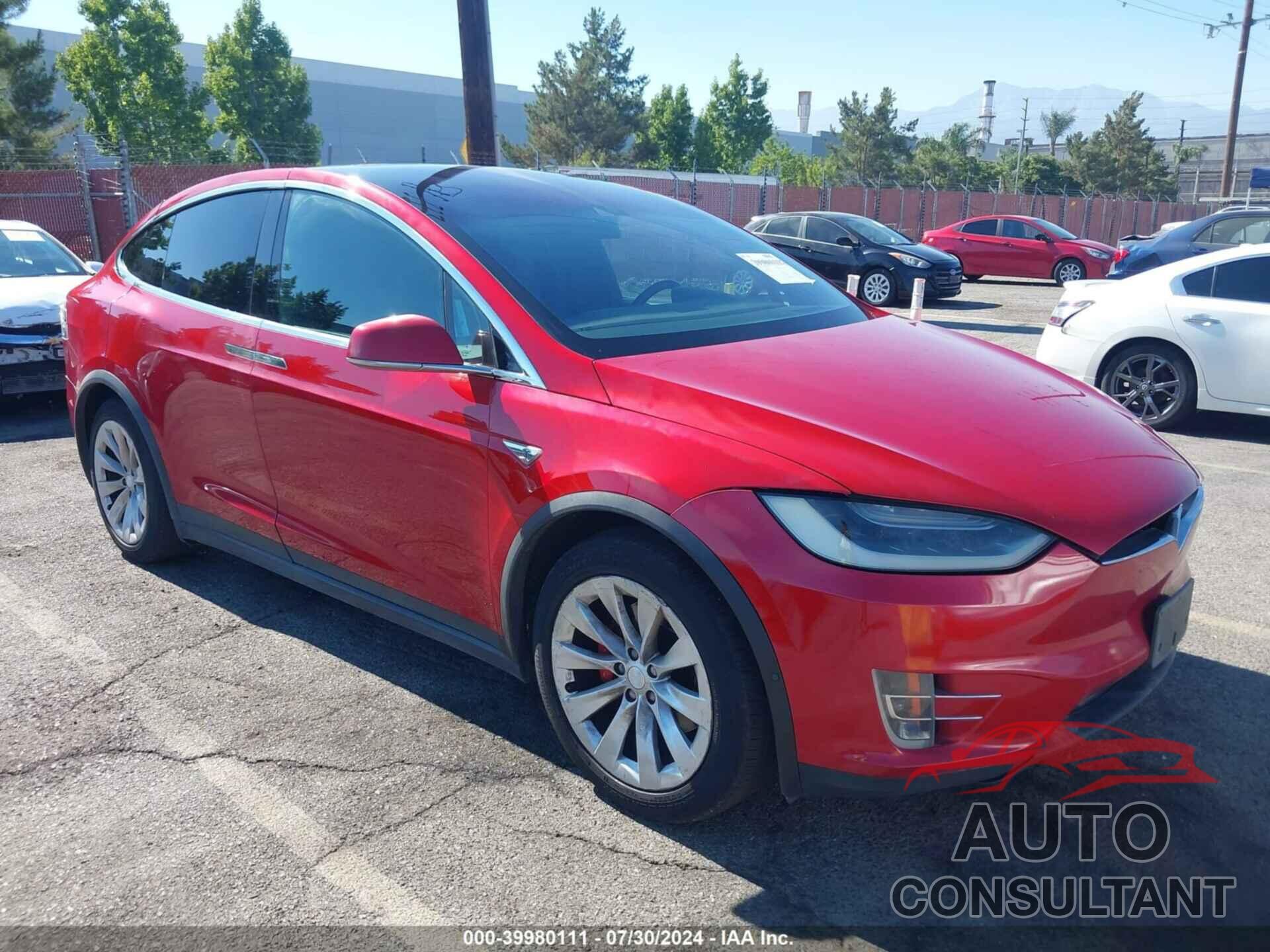 TESLA MODEL X 2016 - 5YJXCBE49GF000622