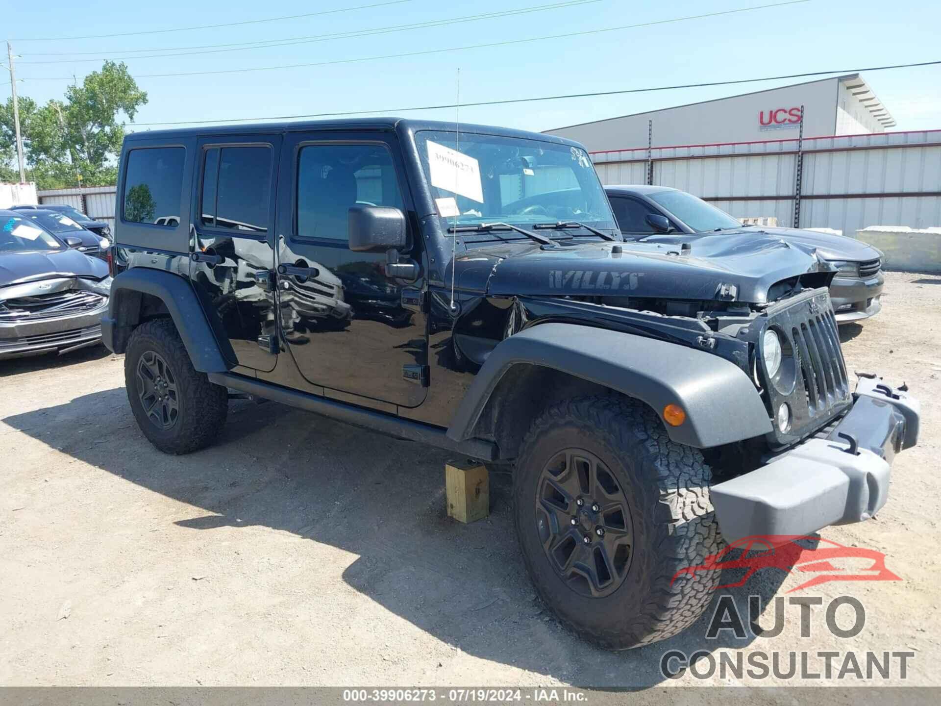 JEEP WRANGLER JK UNLIMITED 2018 - 1C4BJWDG2JL868274