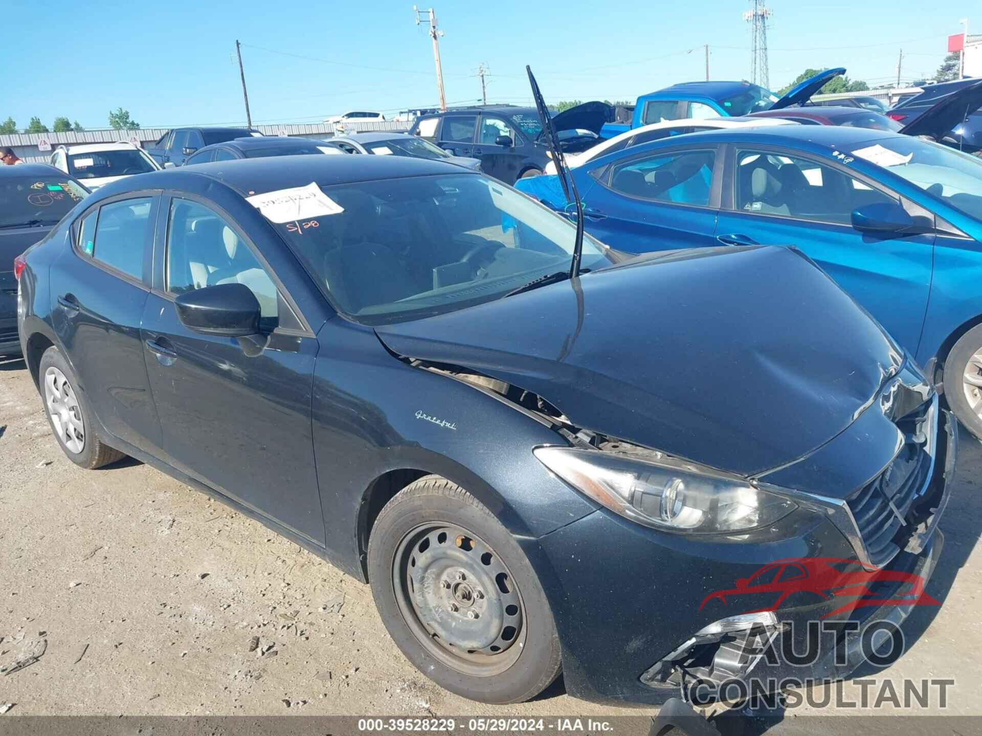 MAZDA MAZDA3 2016 - JM1BM1T70G1341446