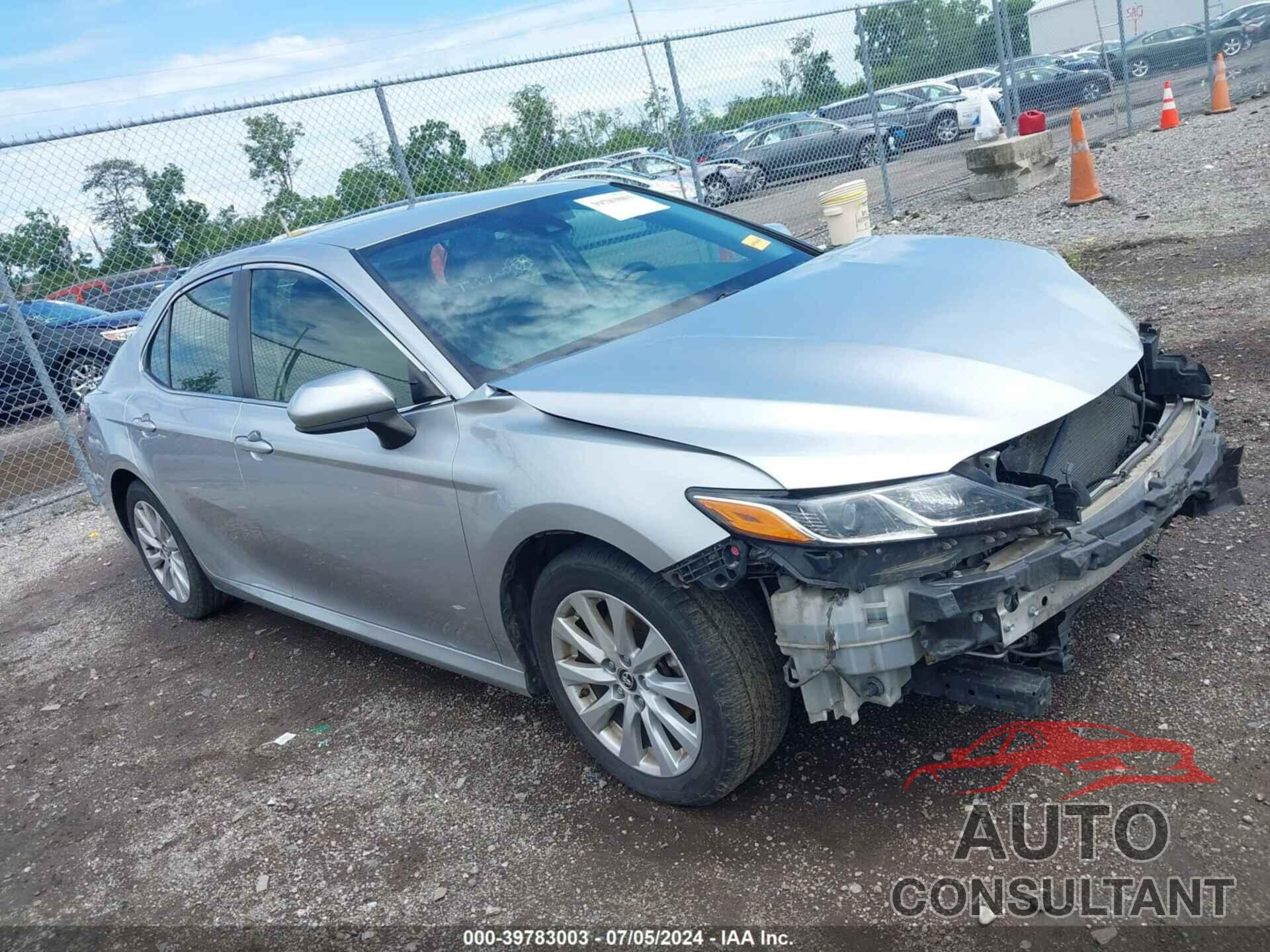 TOYOTA CAMRY 2018 - JTNB11HK5J3021259