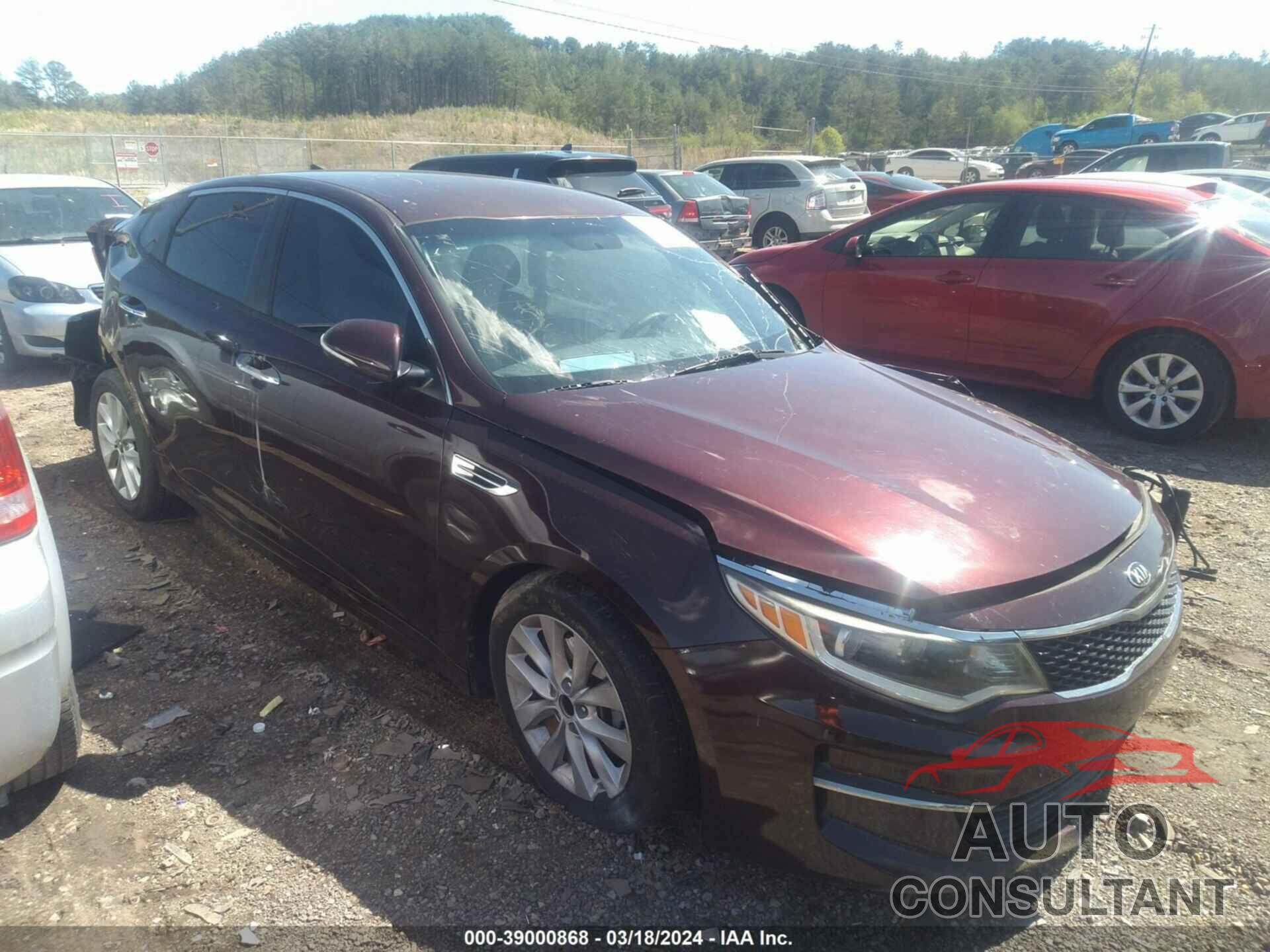 KIA OPTIMA 2016 - 5XXGT4L3XGG009073