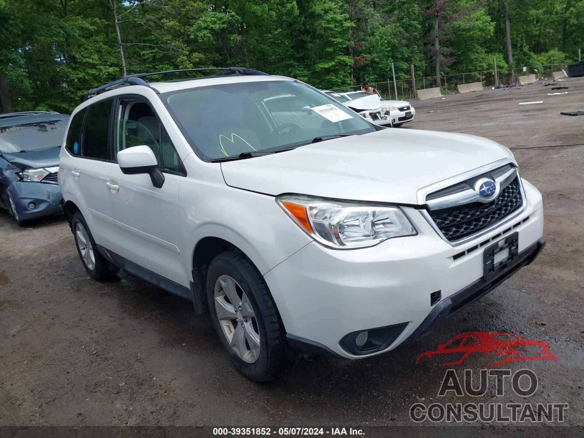 SUBARU FORESTER 2016 - JF2SJADC8GH401308