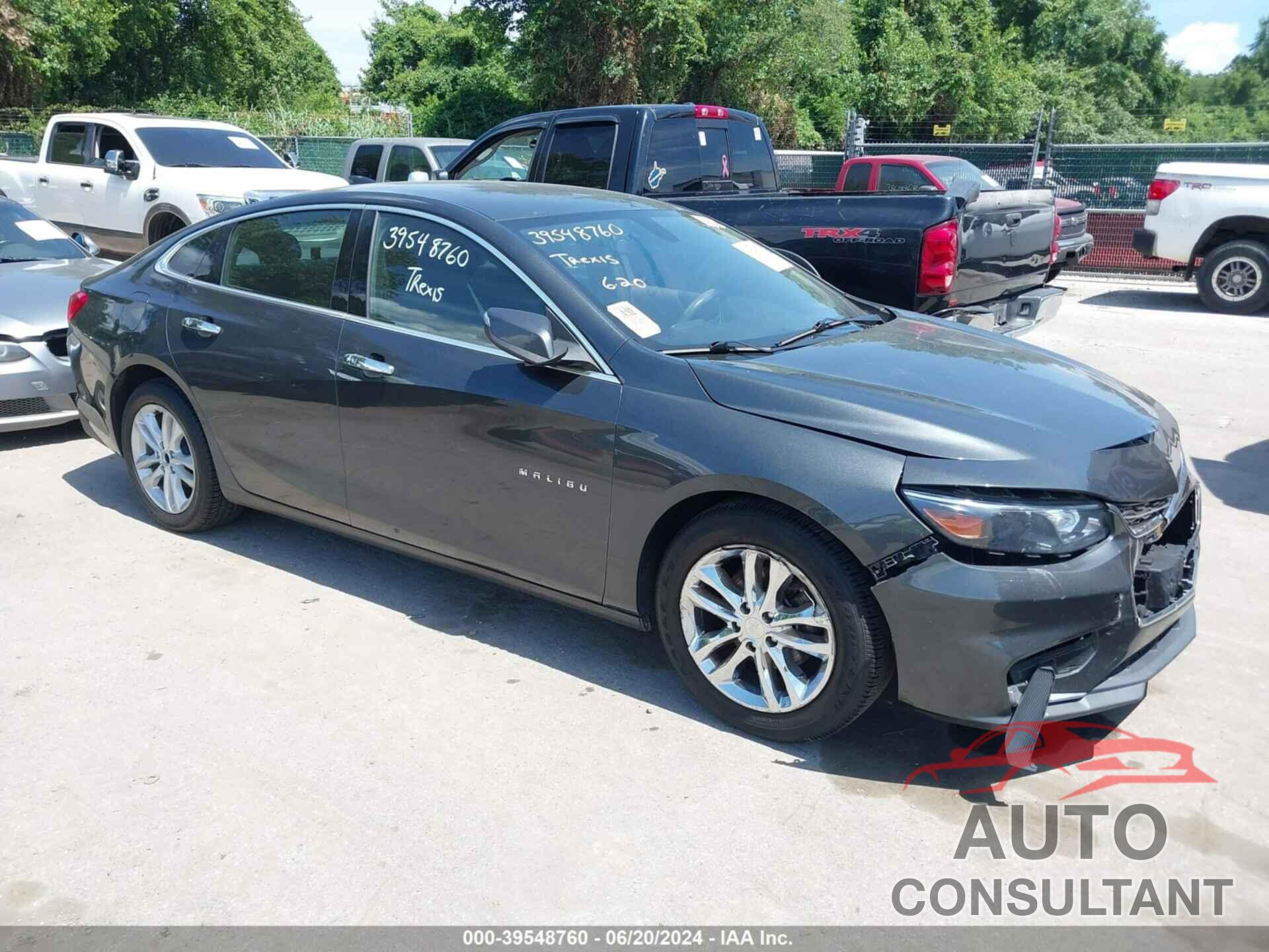 CHEVROLET MALIBU 2016 - 1G1ZE5ST1GF294604