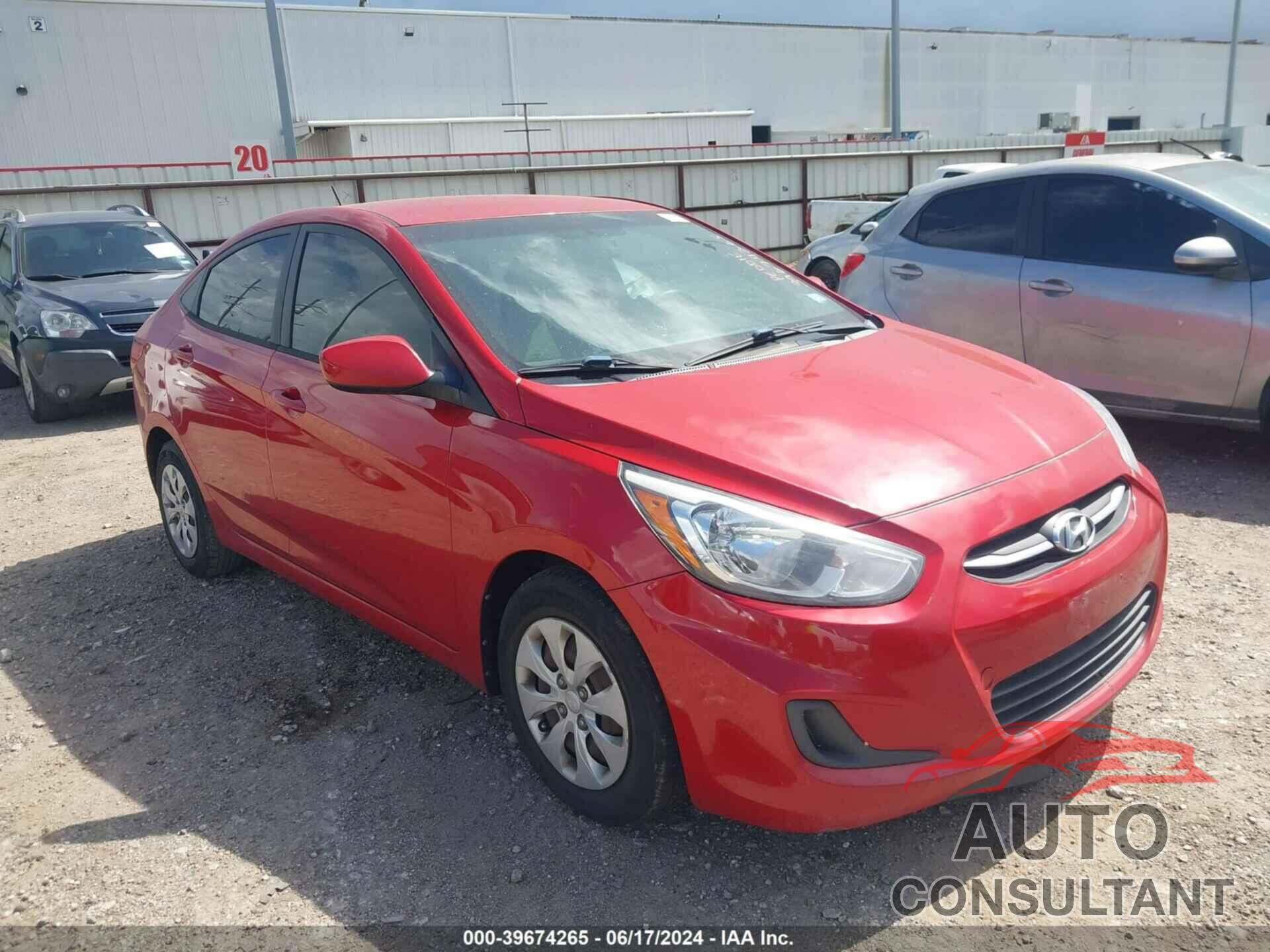 HYUNDAI ACCENT 2016 - KMHCT4AE4GU989229