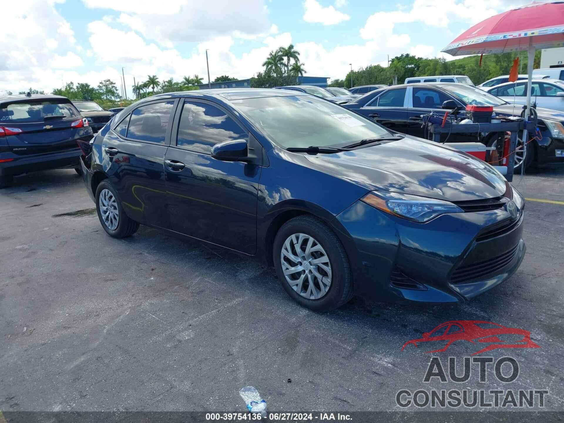 TOYOTA COROLLA 2017 - 2T1BURHE0HC834529