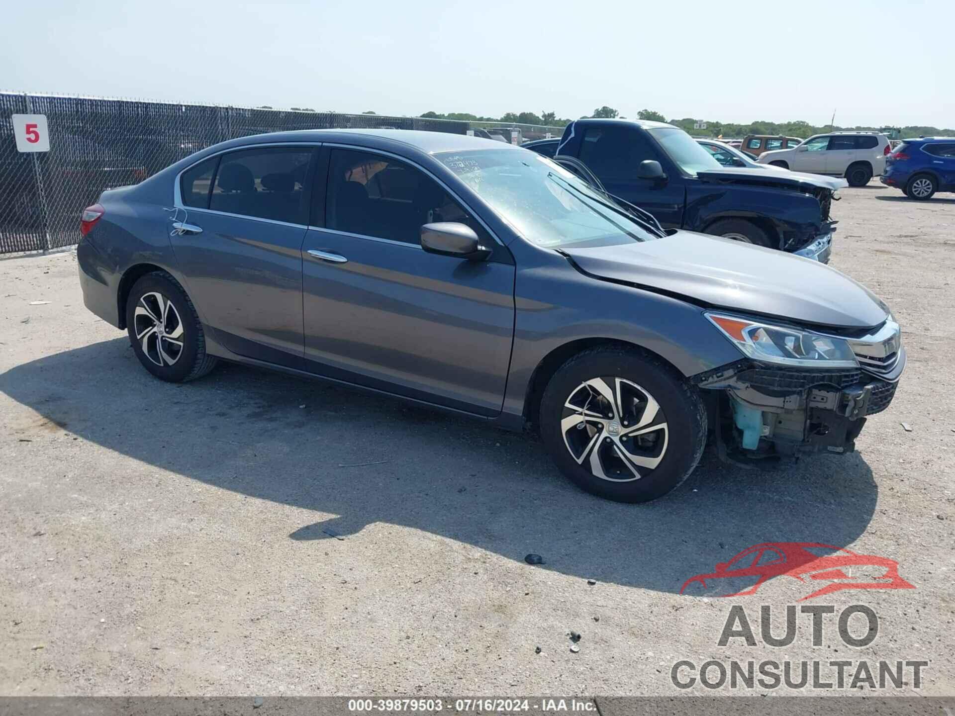 HONDA ACCORD 2016 - 1HGCR2F39GA234580