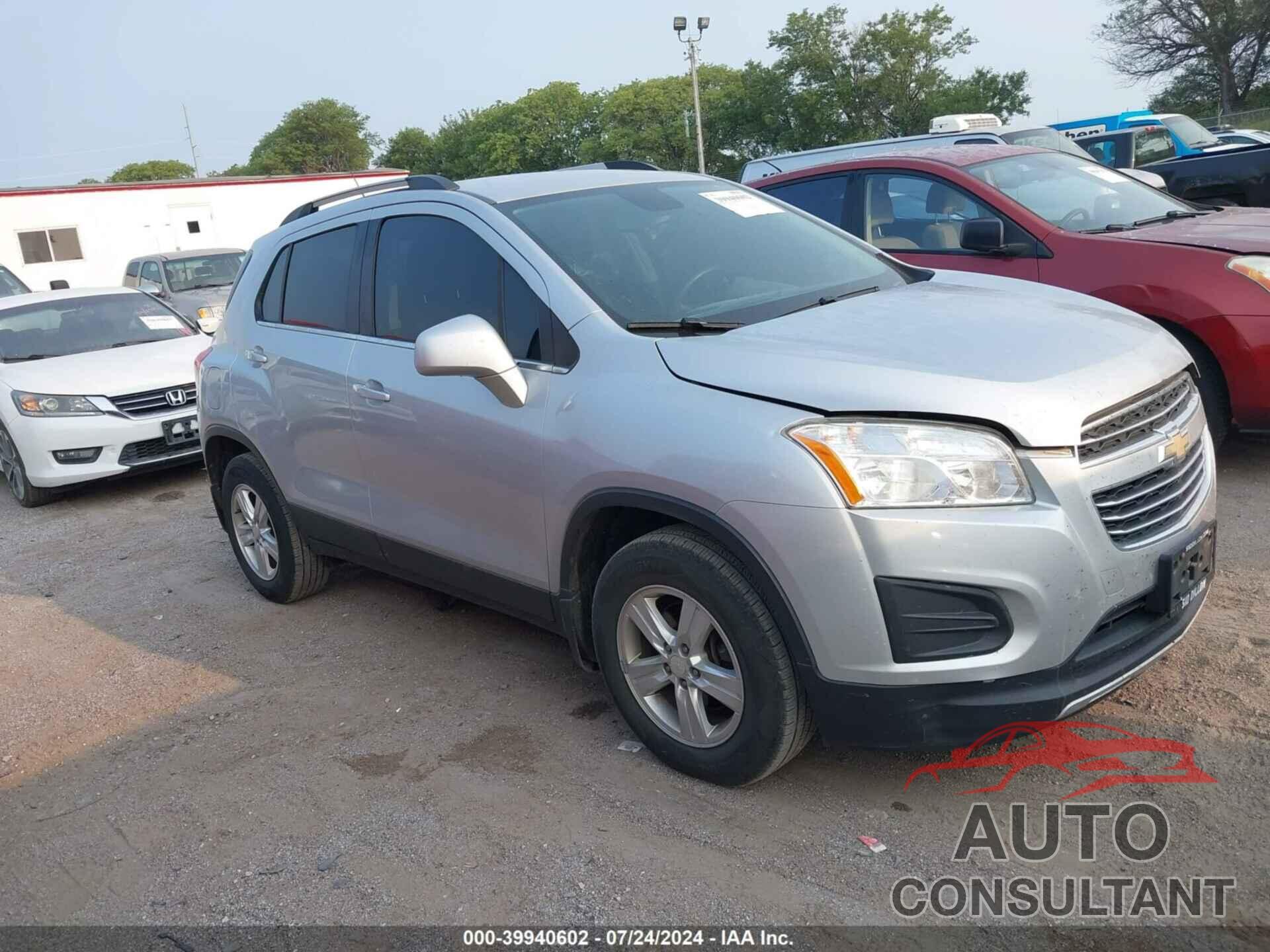 CHEVROLET TRAX 2016 - 3GNCJPSB2GL259143