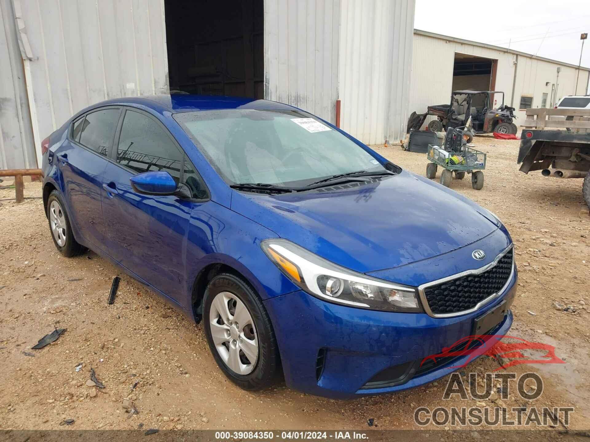 KIA FORTE 2017 - 3KPFK4A79HE055587