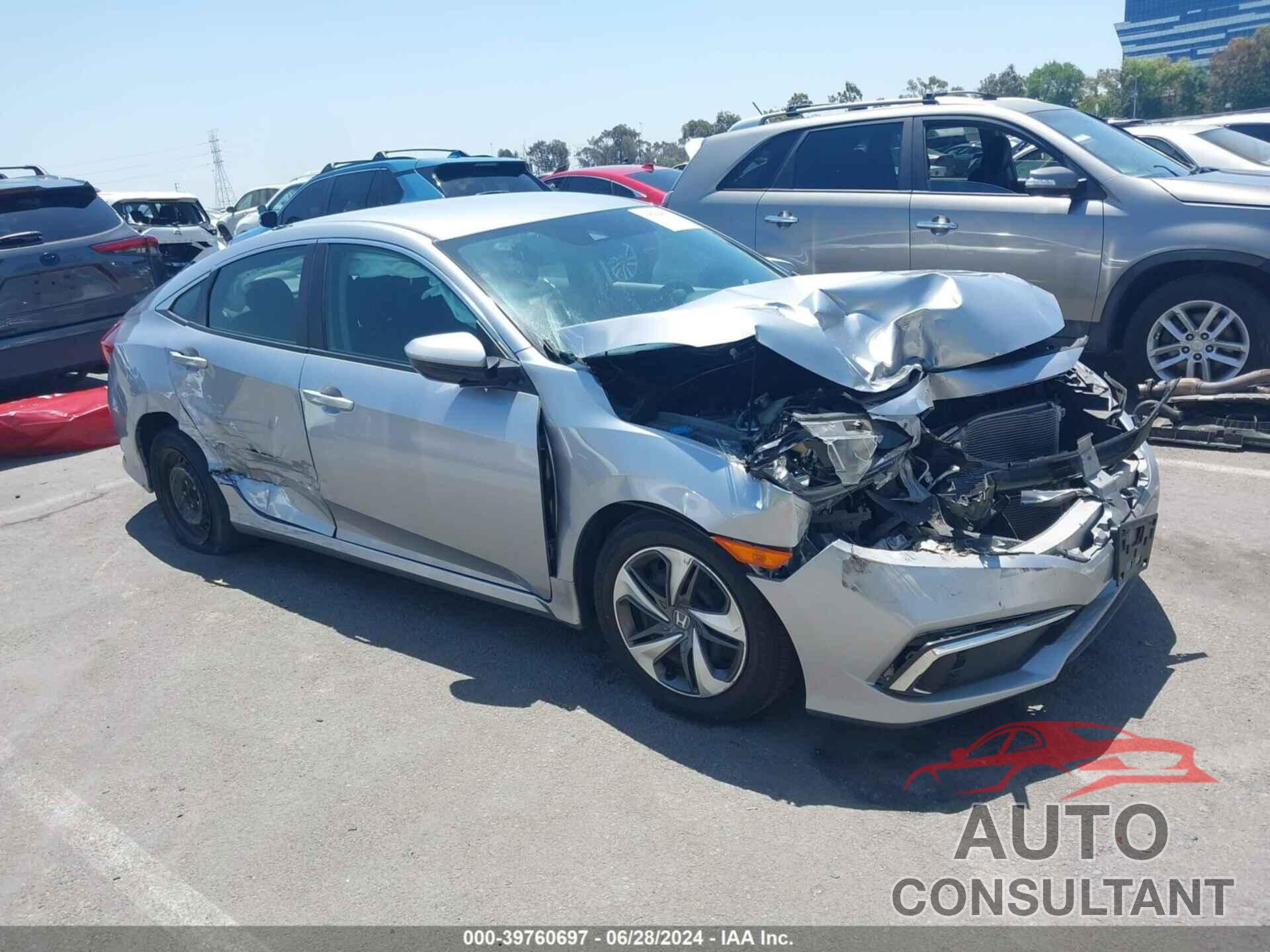 HONDA CIVIC 2019 - 2HGFC2F63KH529435