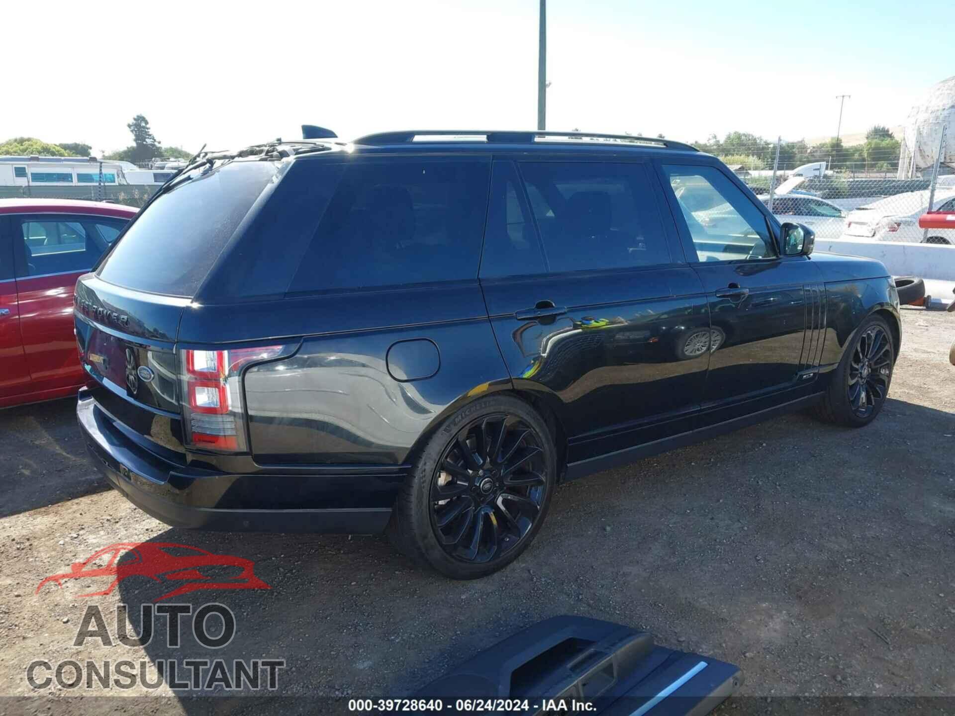 LAND ROVER RANGE ROVER 2017 - SALGS5FE1HA347960
