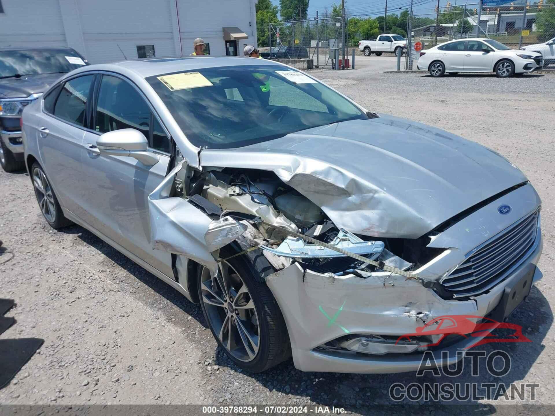 FORD FUSION 2017 - 3FA6P0K90HR199182