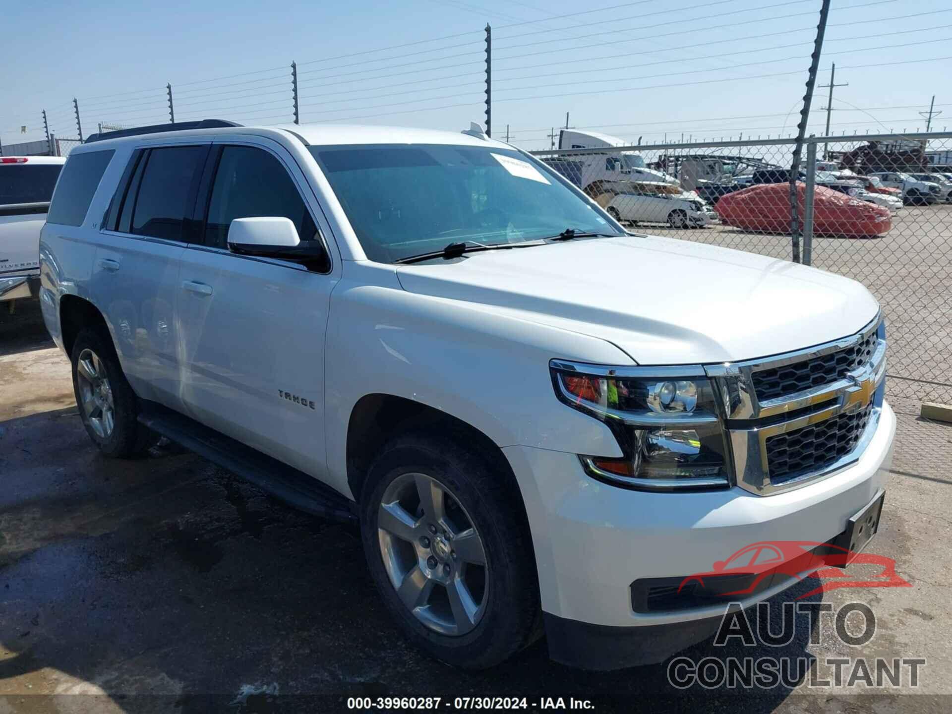 CHEVROLET TAHOE 2019 - 1GNSCBKC0KR257801