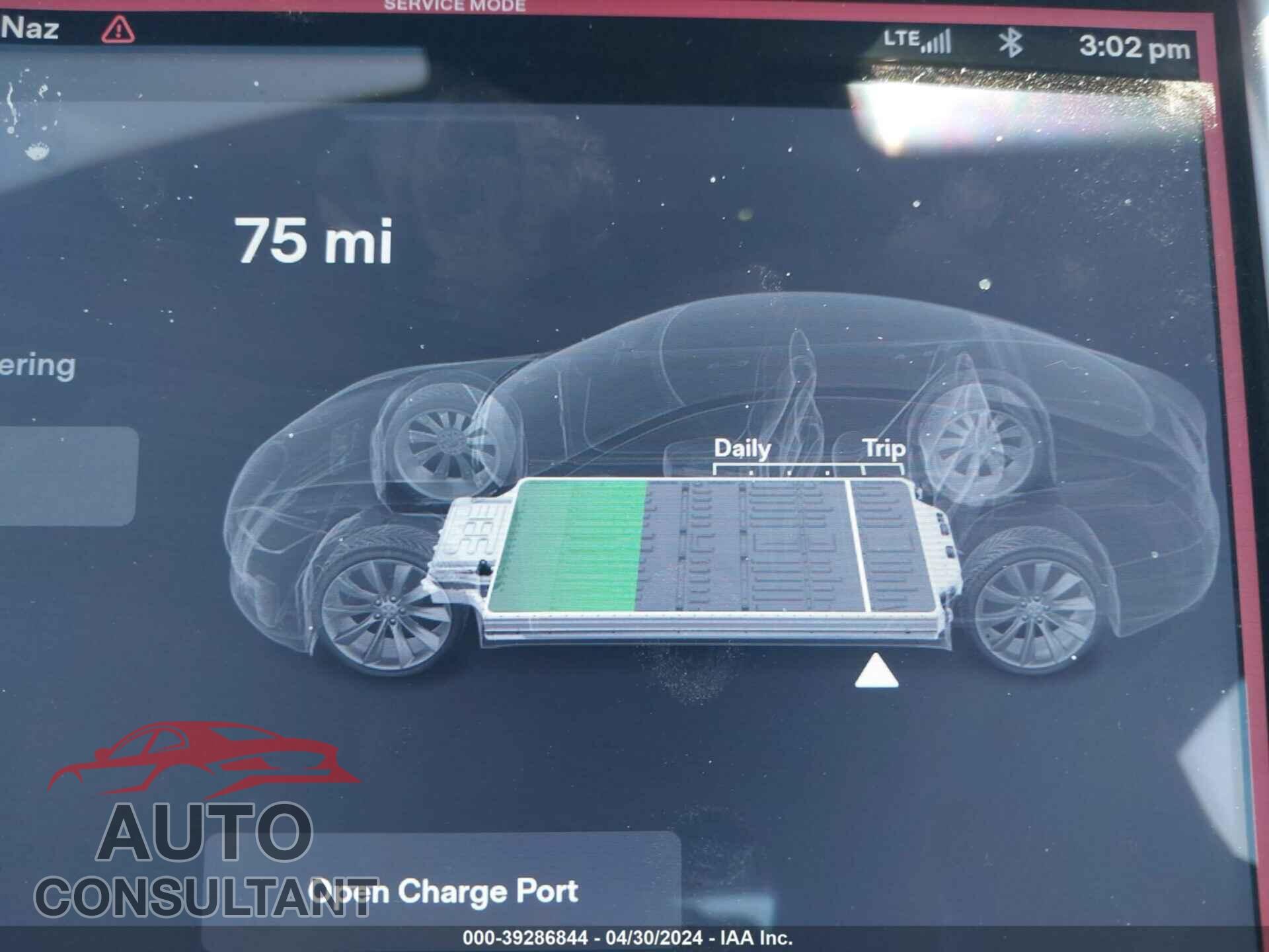 TESLA MODEL S 2016 - 5YJSA1E23GF160777