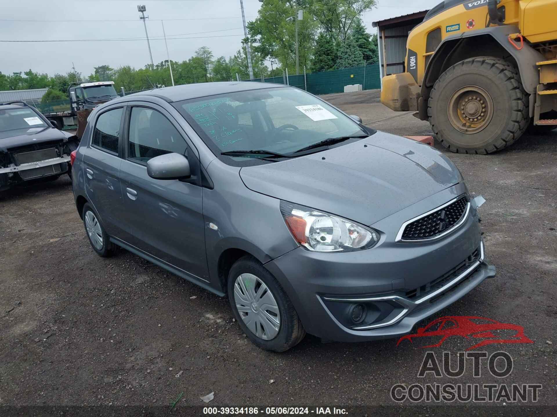 MITSUBISHI MIRAGE 2018 - ML32A3HJ7JH008283