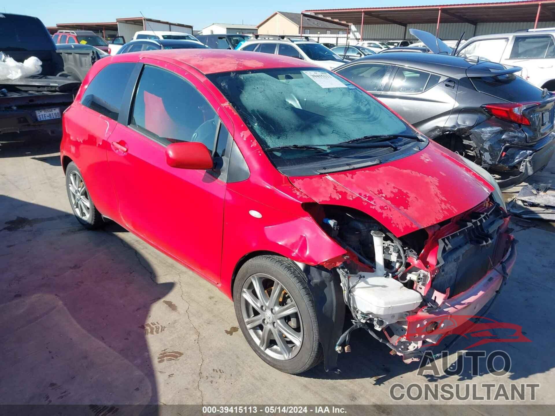TOYOTA YARIS 2009 - JTDJT903395223272