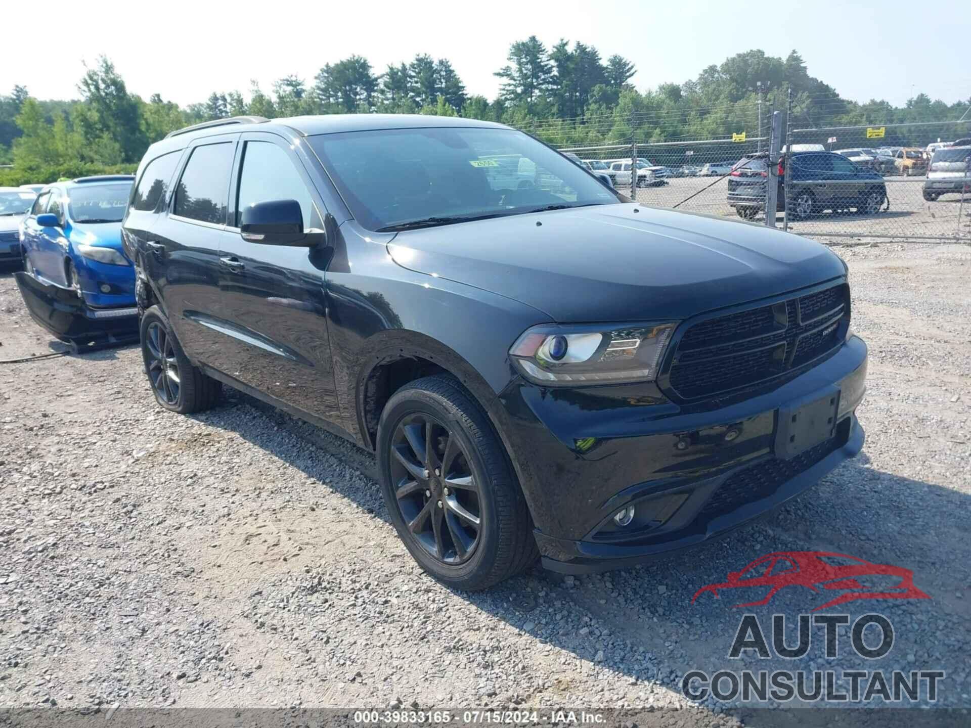DODGE DURANGO 2018 - 1C4RDJDGXJC364547