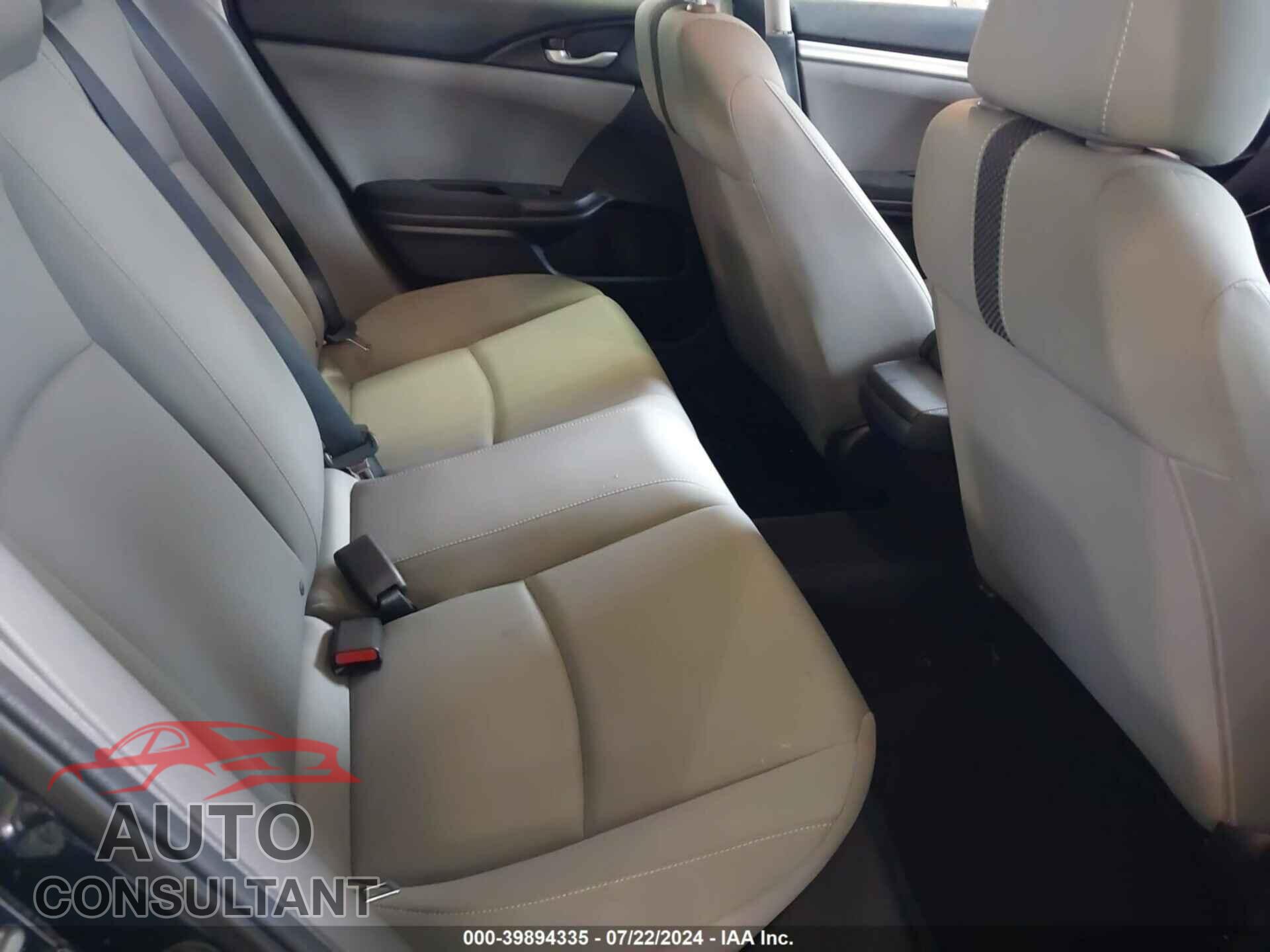 HONDA CIVIC 2019 - 2HGFC2F62KH581977