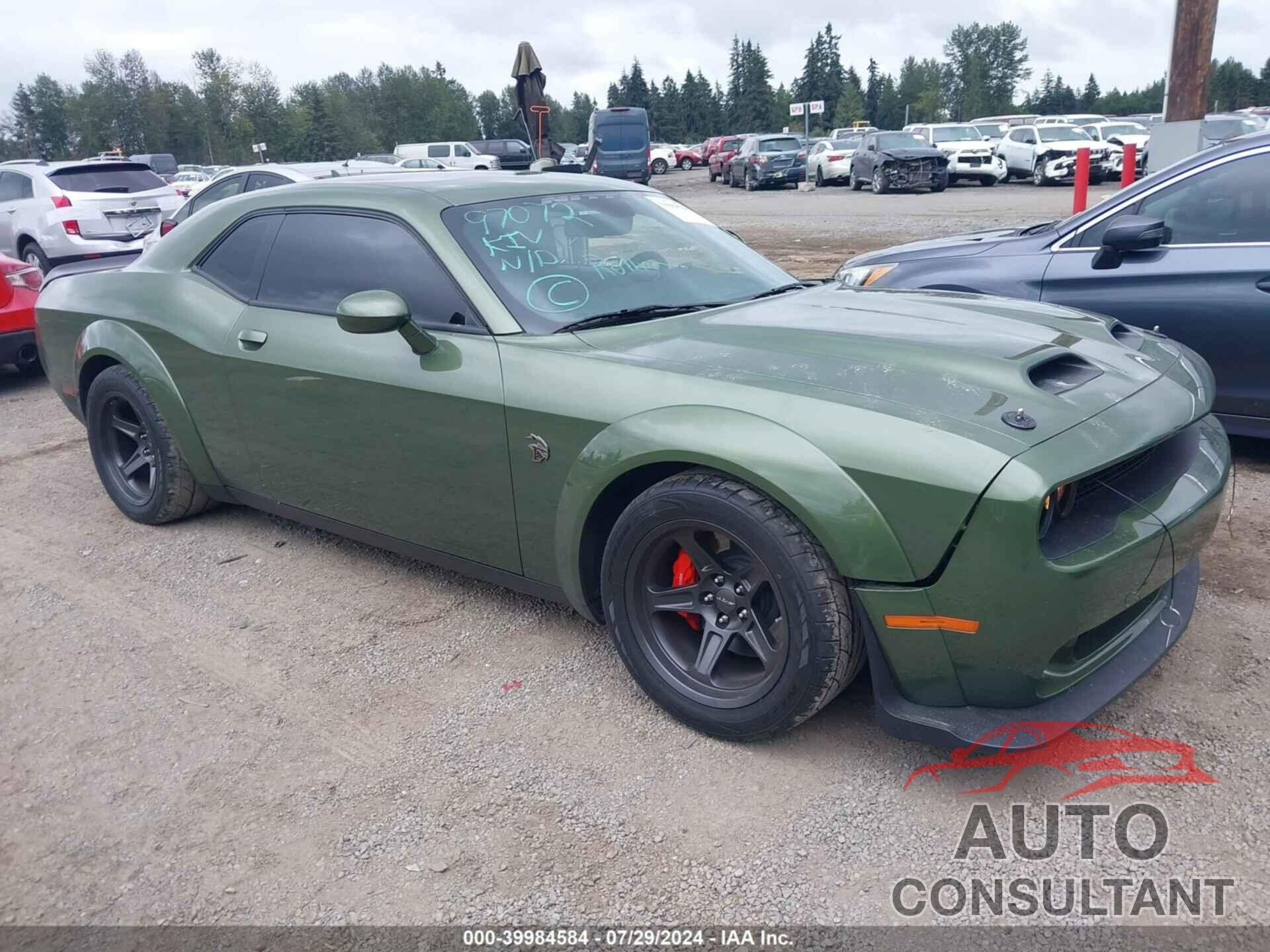 DODGE CHALLENGER 2022 - 2C3CDZL95NH147812