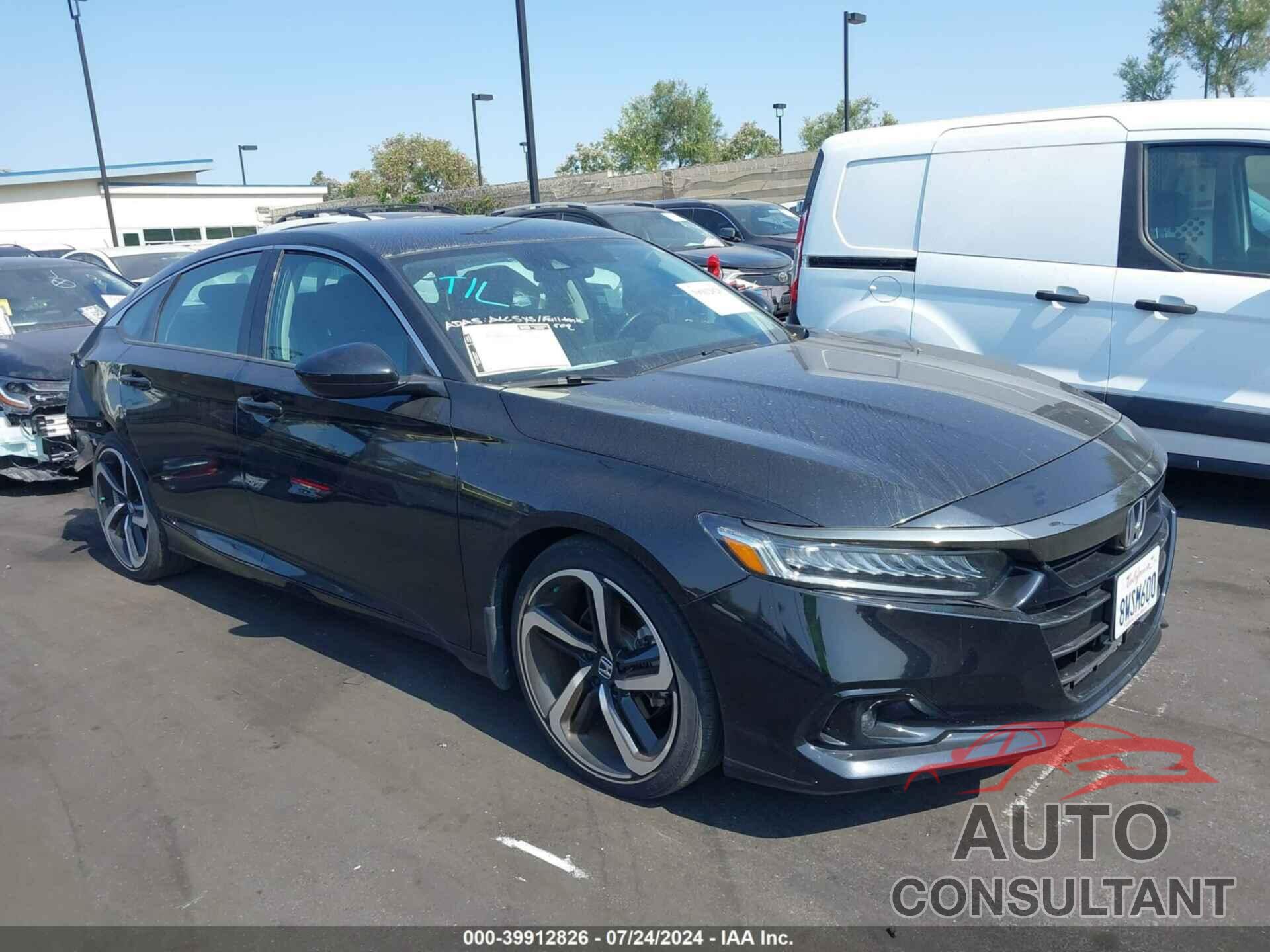 HONDA ACCORD 2021 - 1HGCV1F47MA072698