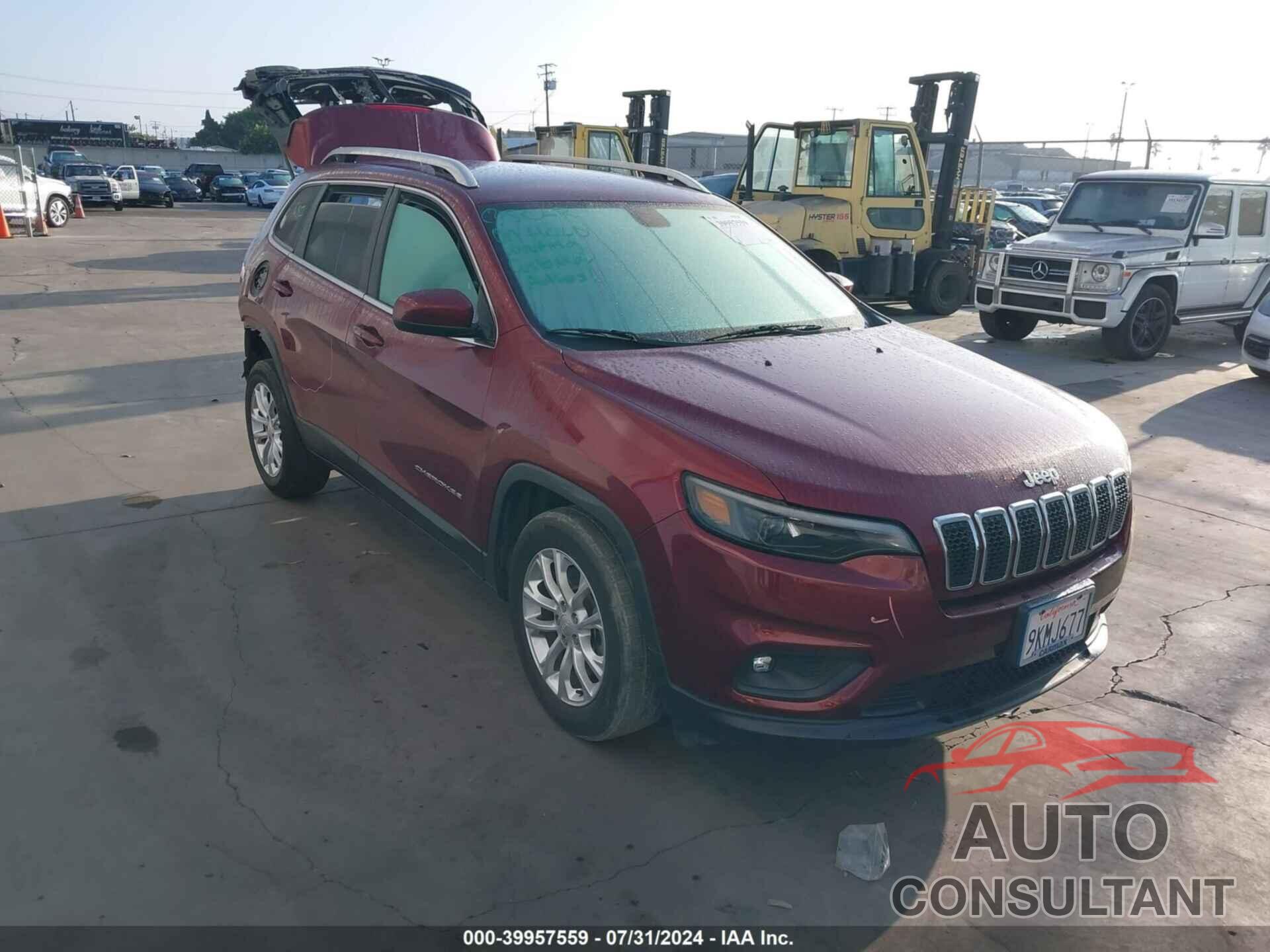 JEEP CHEROKEE 2019 - 1C4PJLCB6KD264278