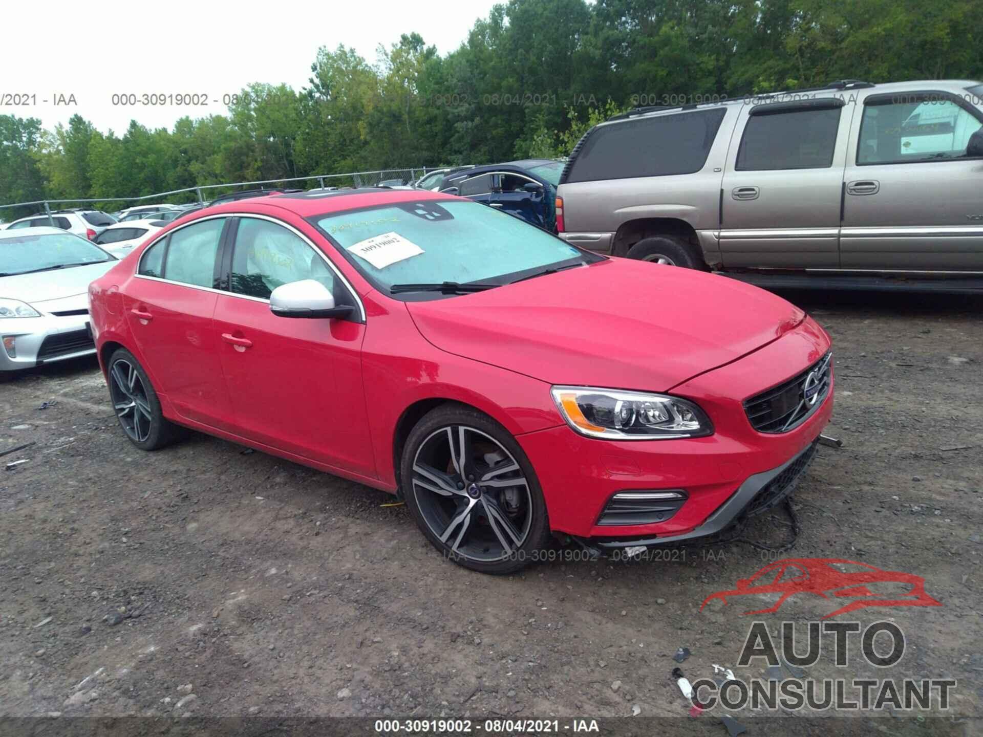 VOLVO S60 2017 - YV149MTS6H2433344