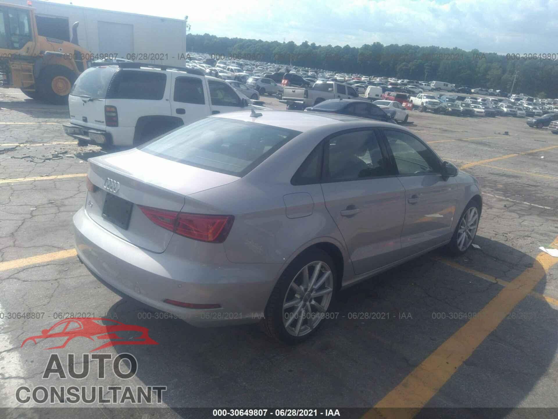 AUDI A3 2016 - WAUA7GFF2G1015881