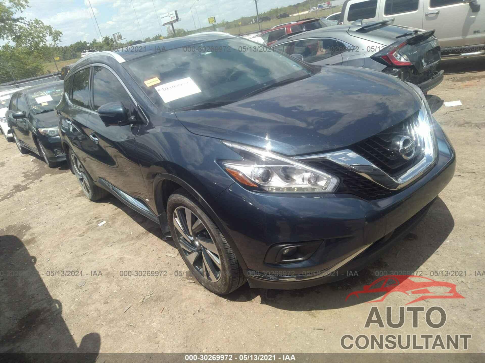 NISSAN MURANO 2017 - 5N1AZ2MG9HN159140