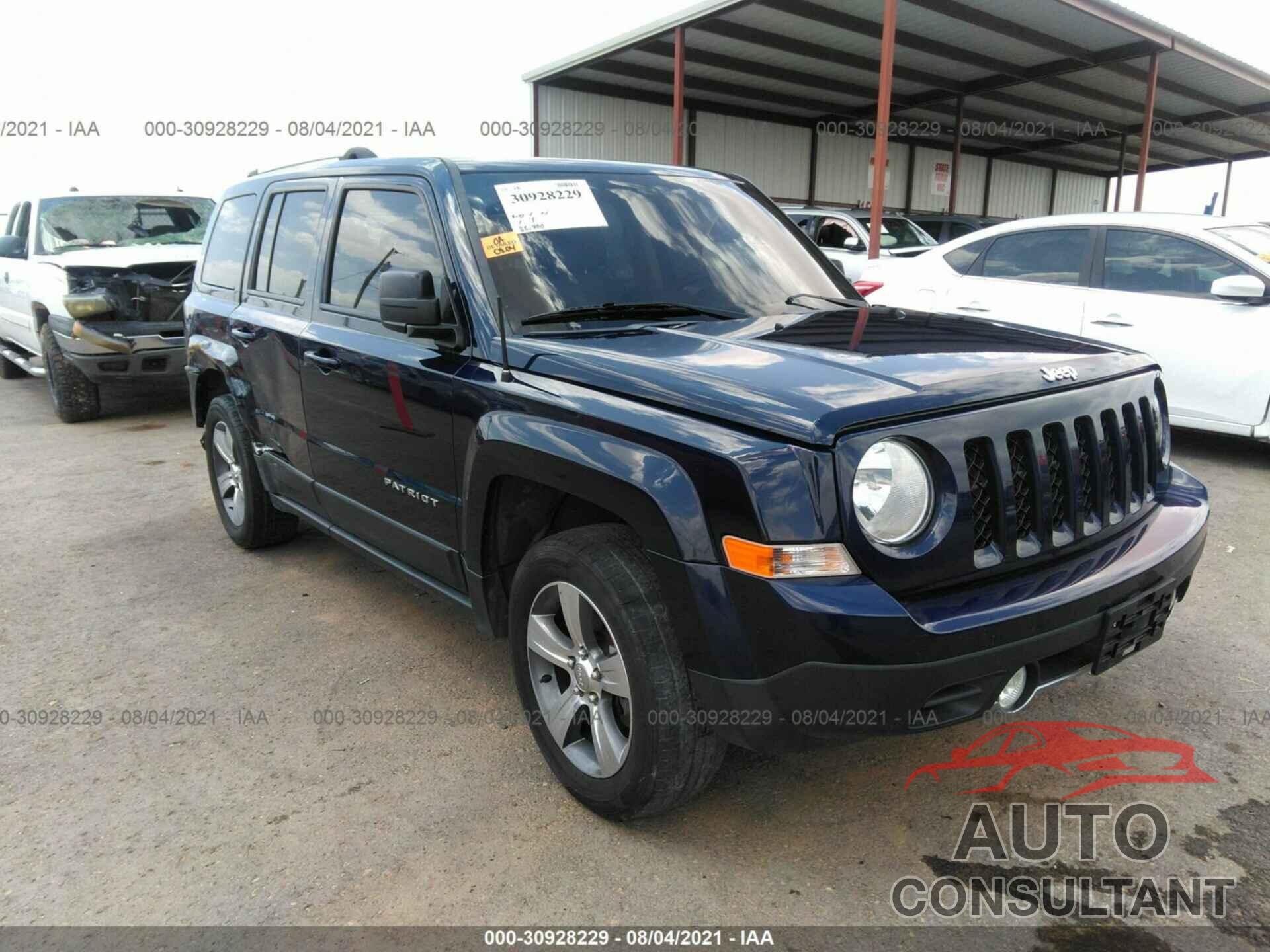 JEEP PATRIOT 2016 - 1C4NJRFB1GD783221