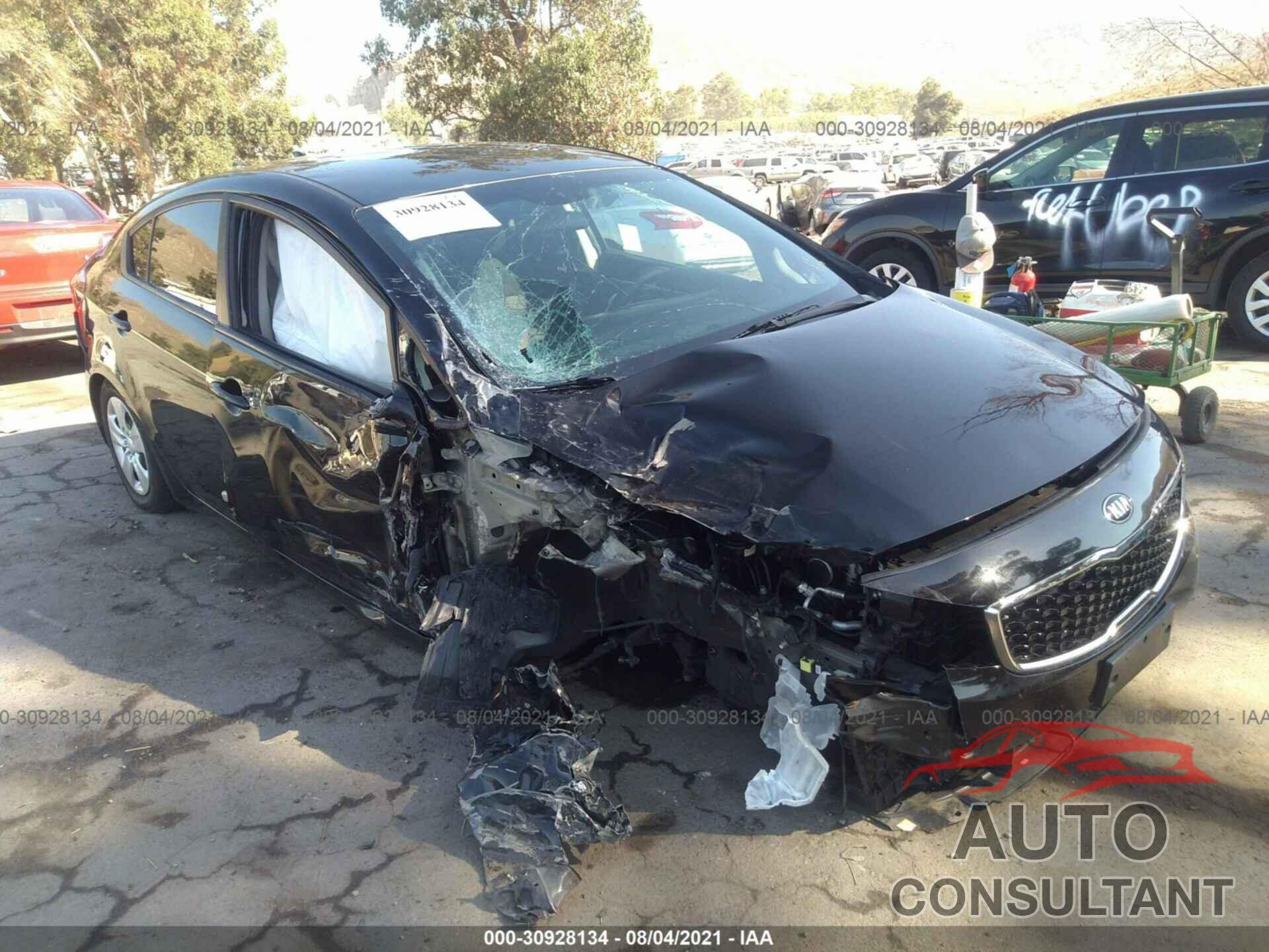 KIA FORTE 2018 - 3KPFK4A78JE251901