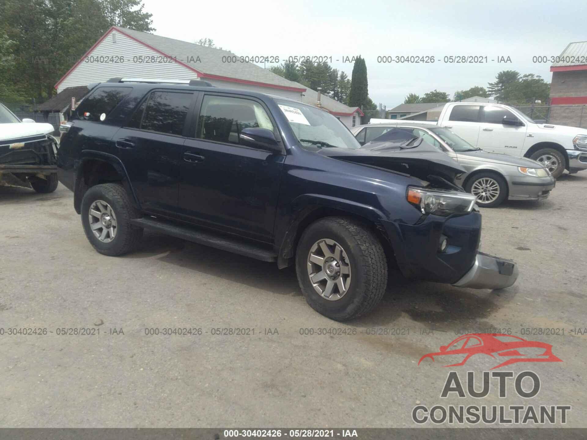 TOYOTA 4RUNNER 2016 - JTEBU5JR2G5317780