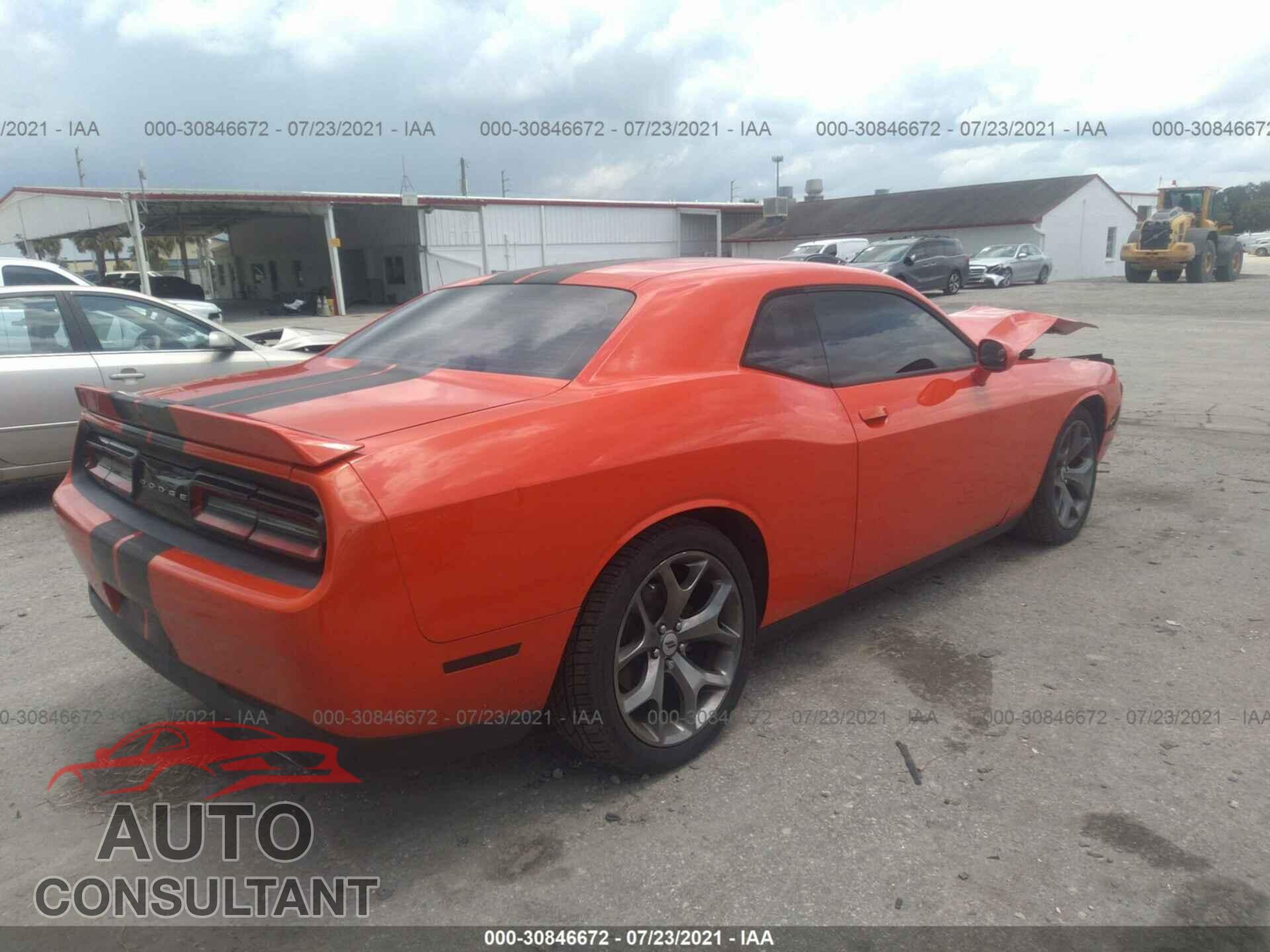 DODGE CHALLENGER 2016 - 2C3CDZAGXGH329882