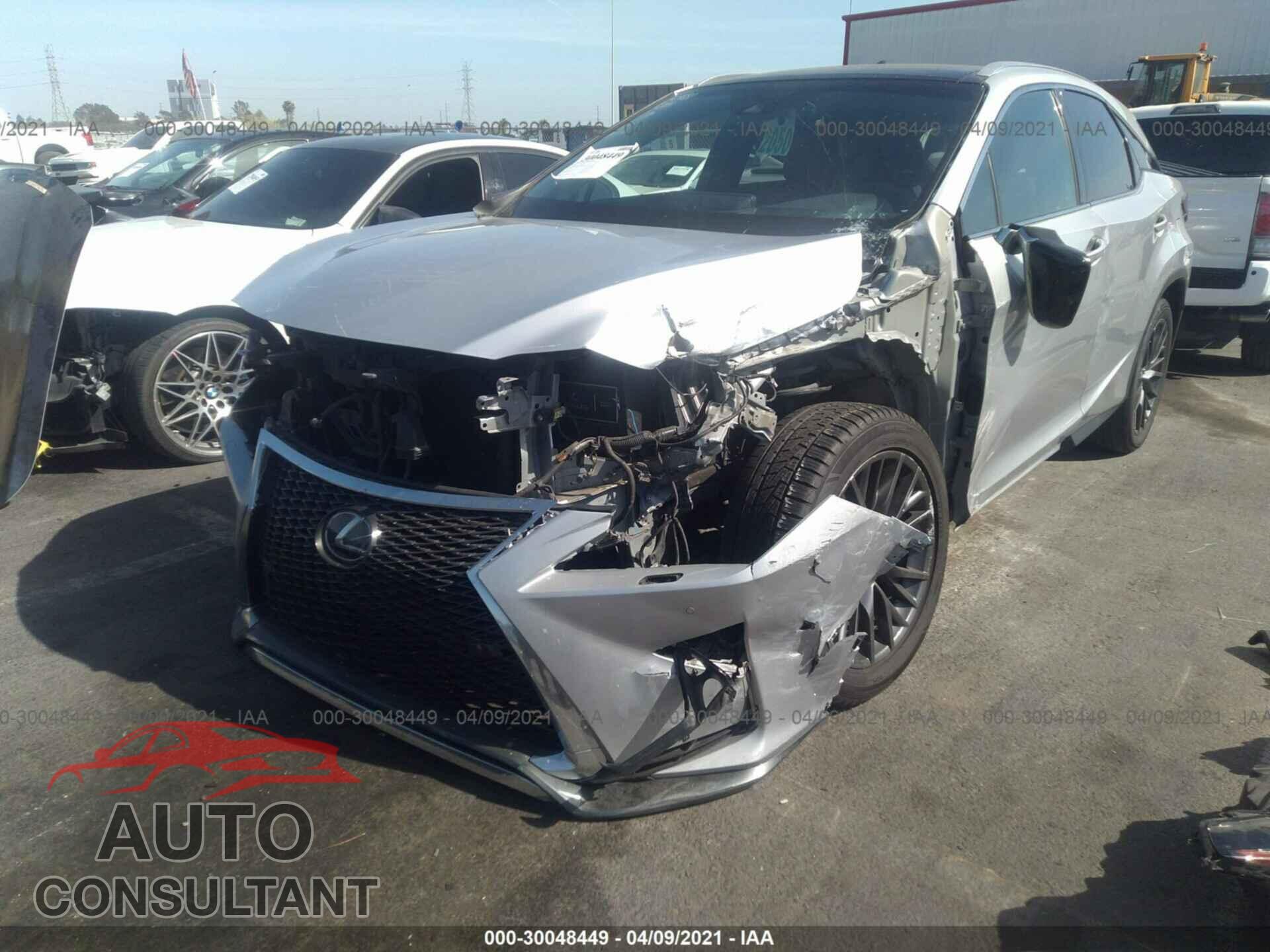 LEXUS RX 350 2016 - 2T2BZMCA8GC037707