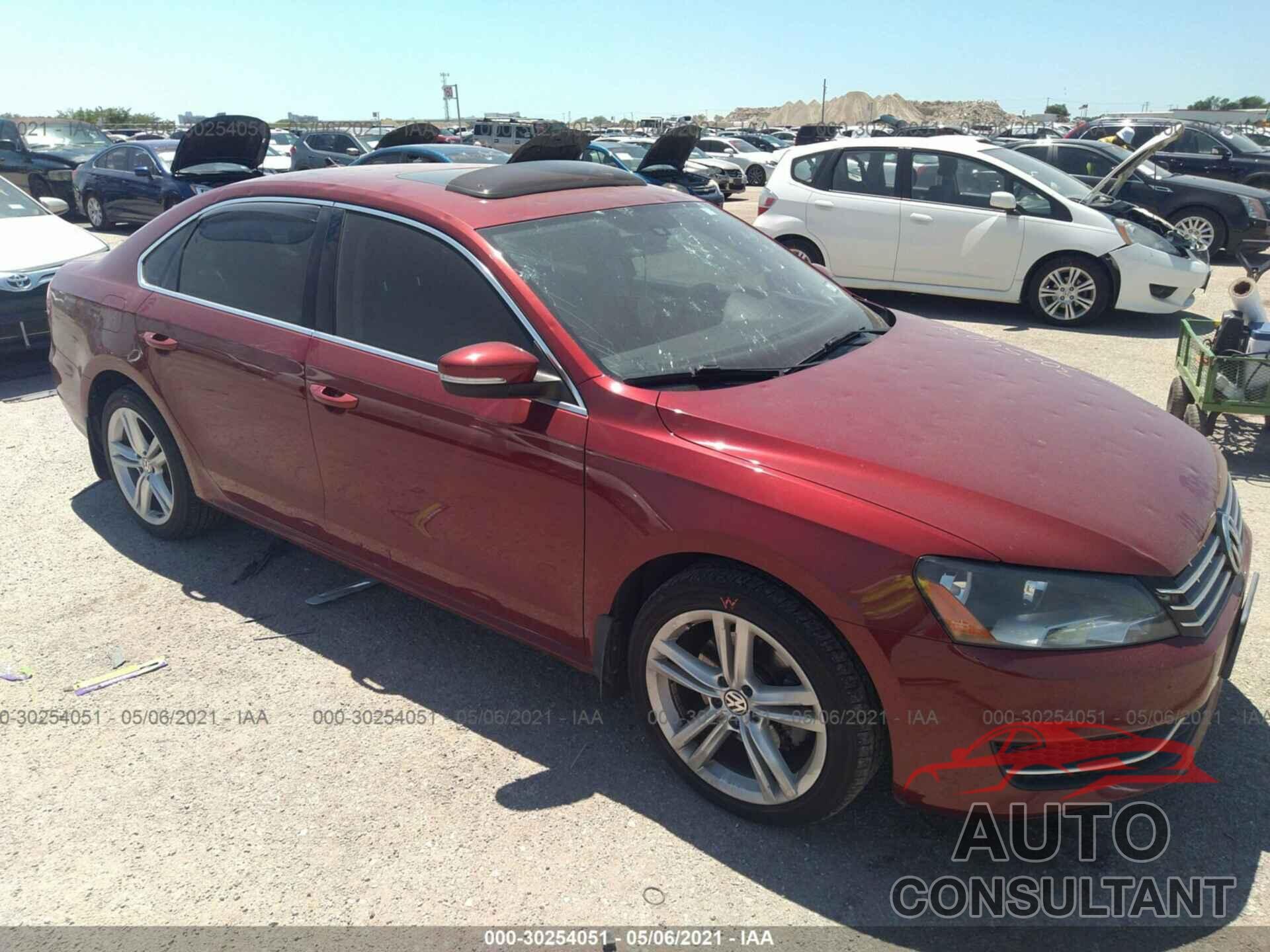 VOLKSWAGEN PASSAT 2015 - 1VWBV7A37FC059501