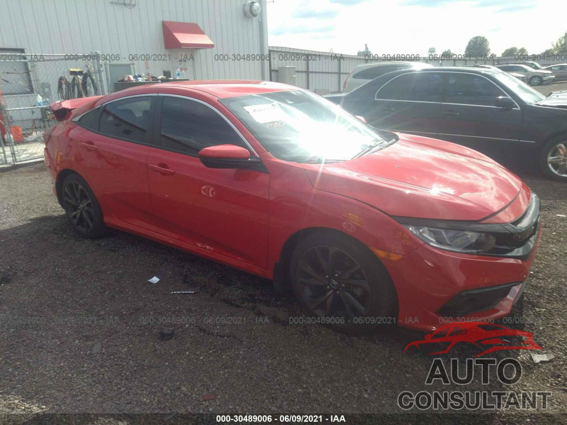 HONDA CIVIC SEDAN 2019 - 2HGFC2E80KH594245