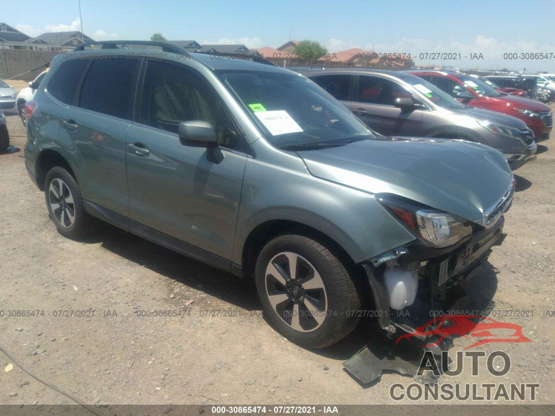 SUBARU FORESTER 2018 - JF2SJARC2JH463822