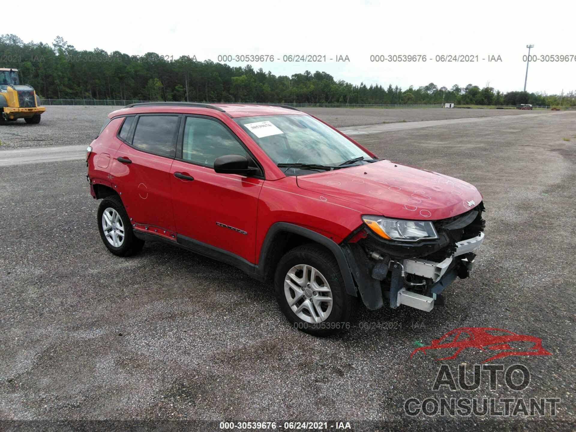 JEEP COMPASS 2017 - 3C4NJDAB9HT698648