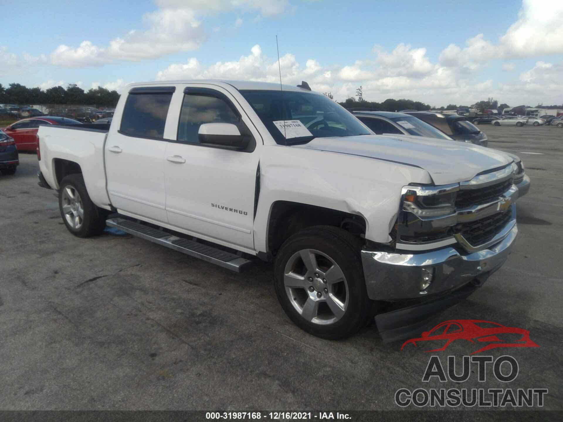 CHEVROLET SILVERADO 1500 2016 - 3GCUKREC0GG257197