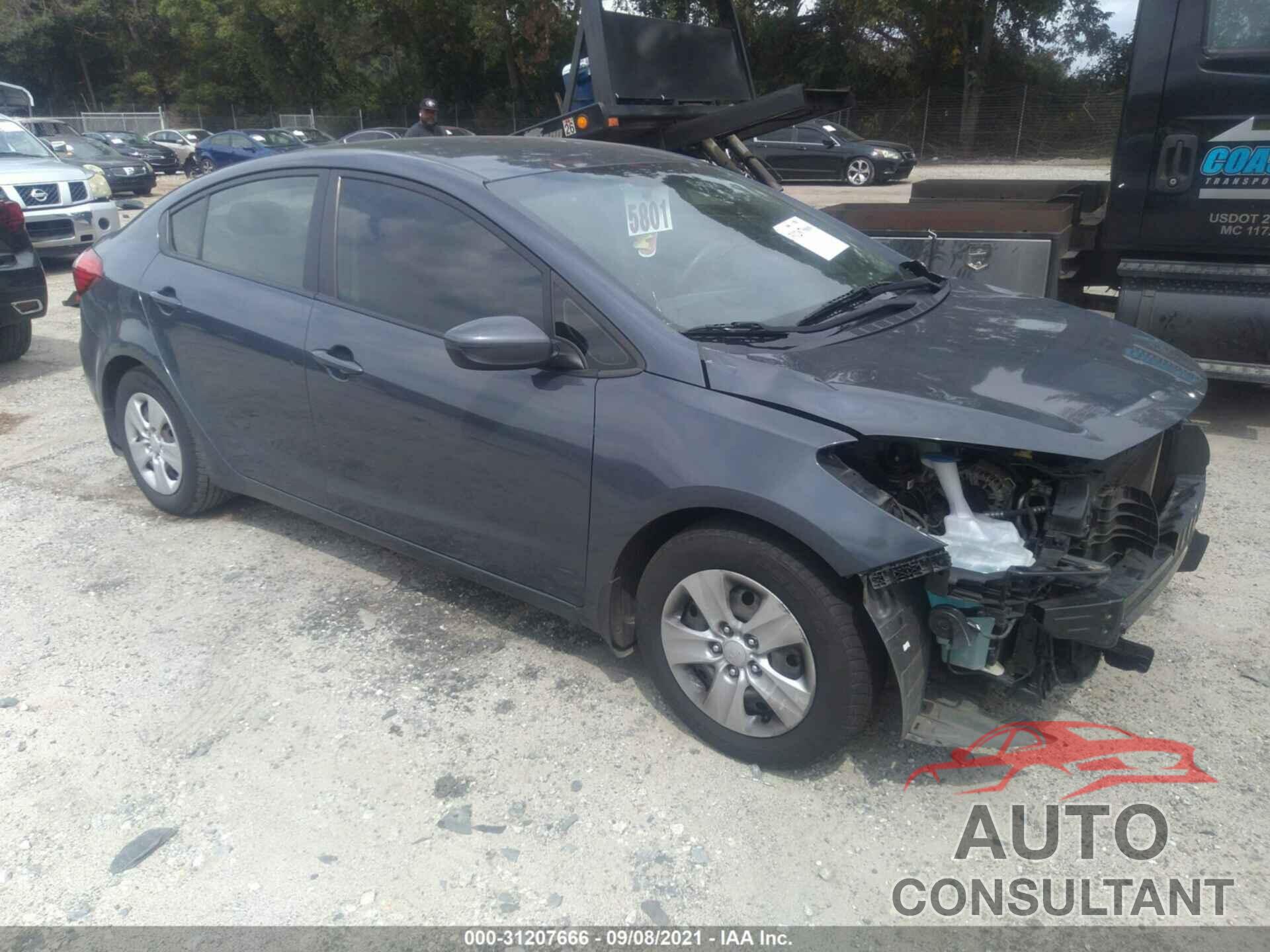 KIA FORTE 2016 - KNAFK4A6XG5459237