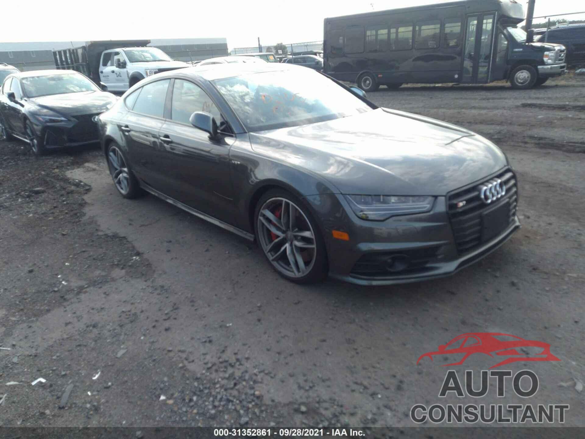 AUDI S7 2017 - WAUWFAFCXHN104152
