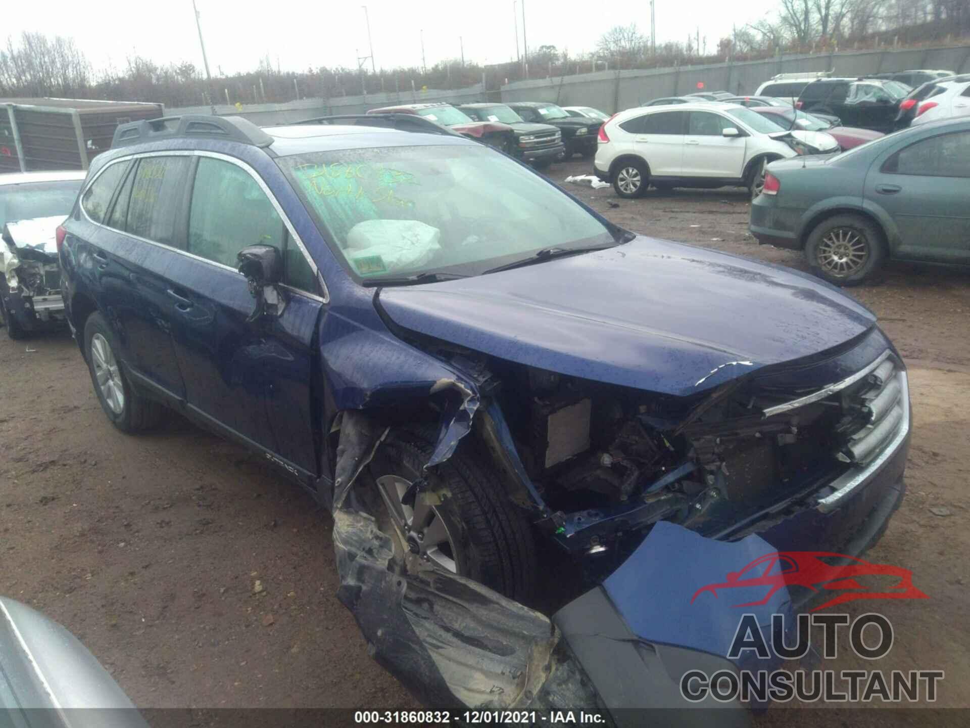 SUBARU OUTBACK 2016 - 4S4BSAHC7G3316944
