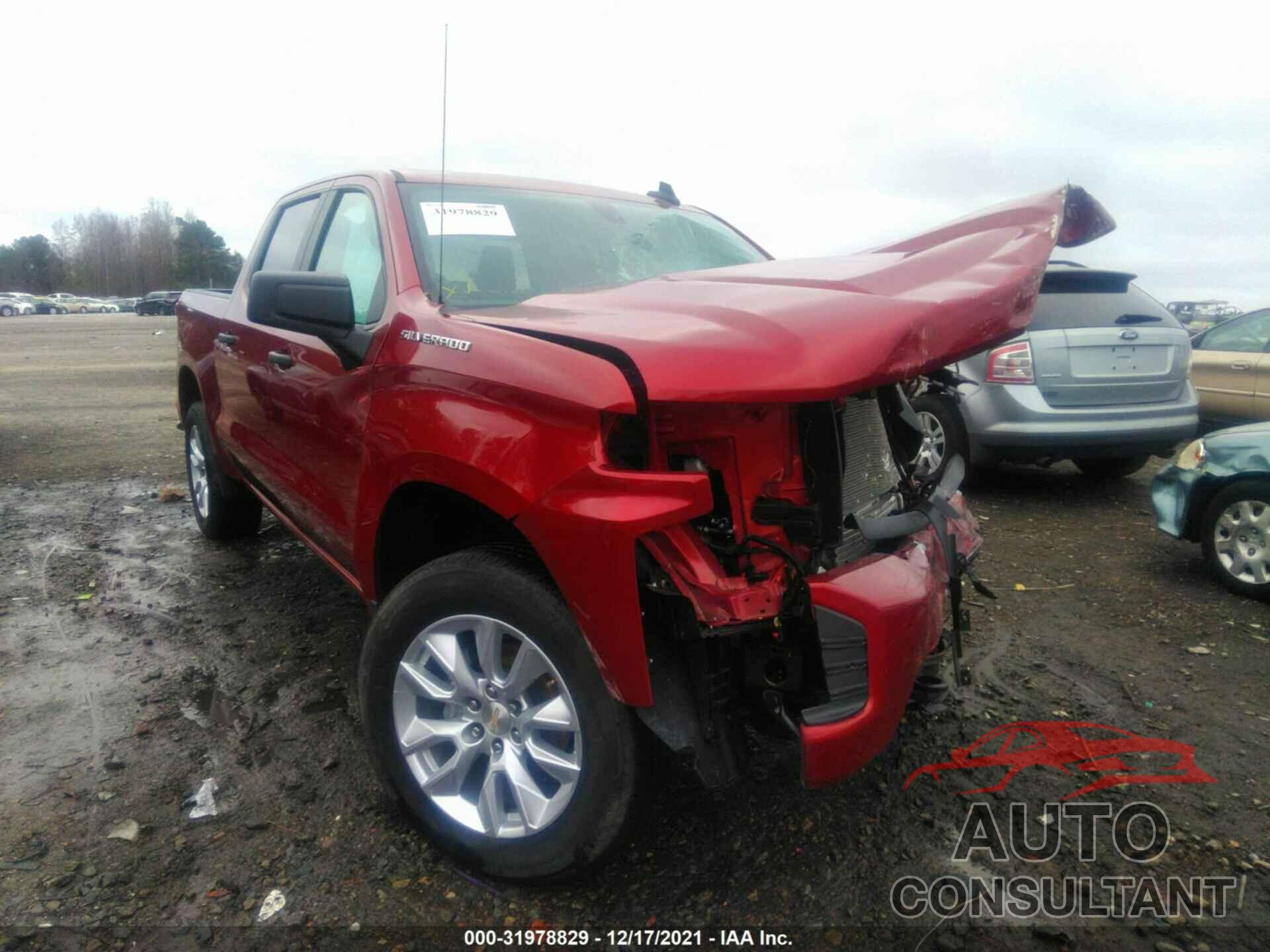 CHEVROLET SILVERADO 1500 2021 - 3GCPYBEK2MG286450