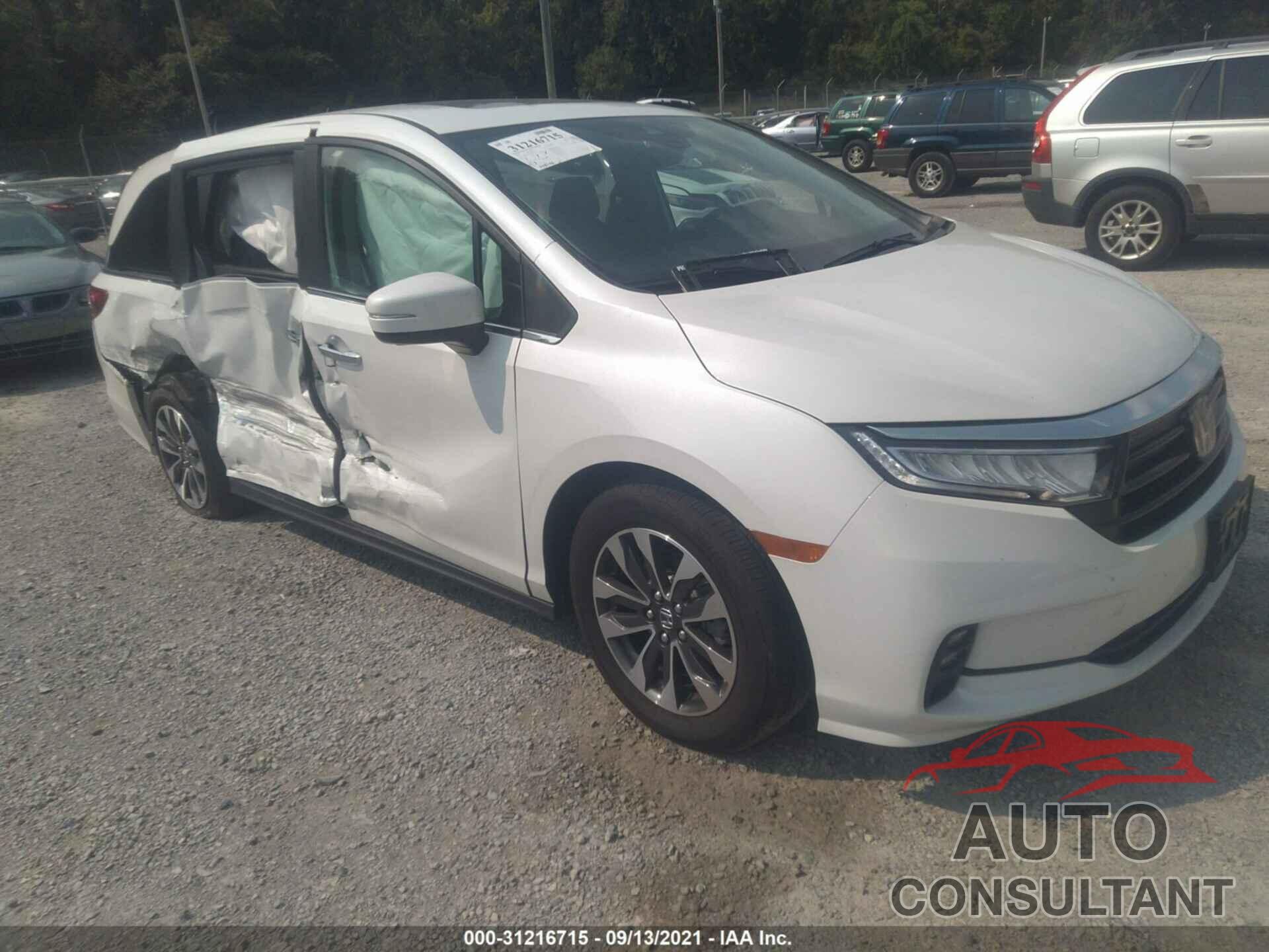 HONDA ODYSSEY 2022 - 5FNRL6H78NB014112